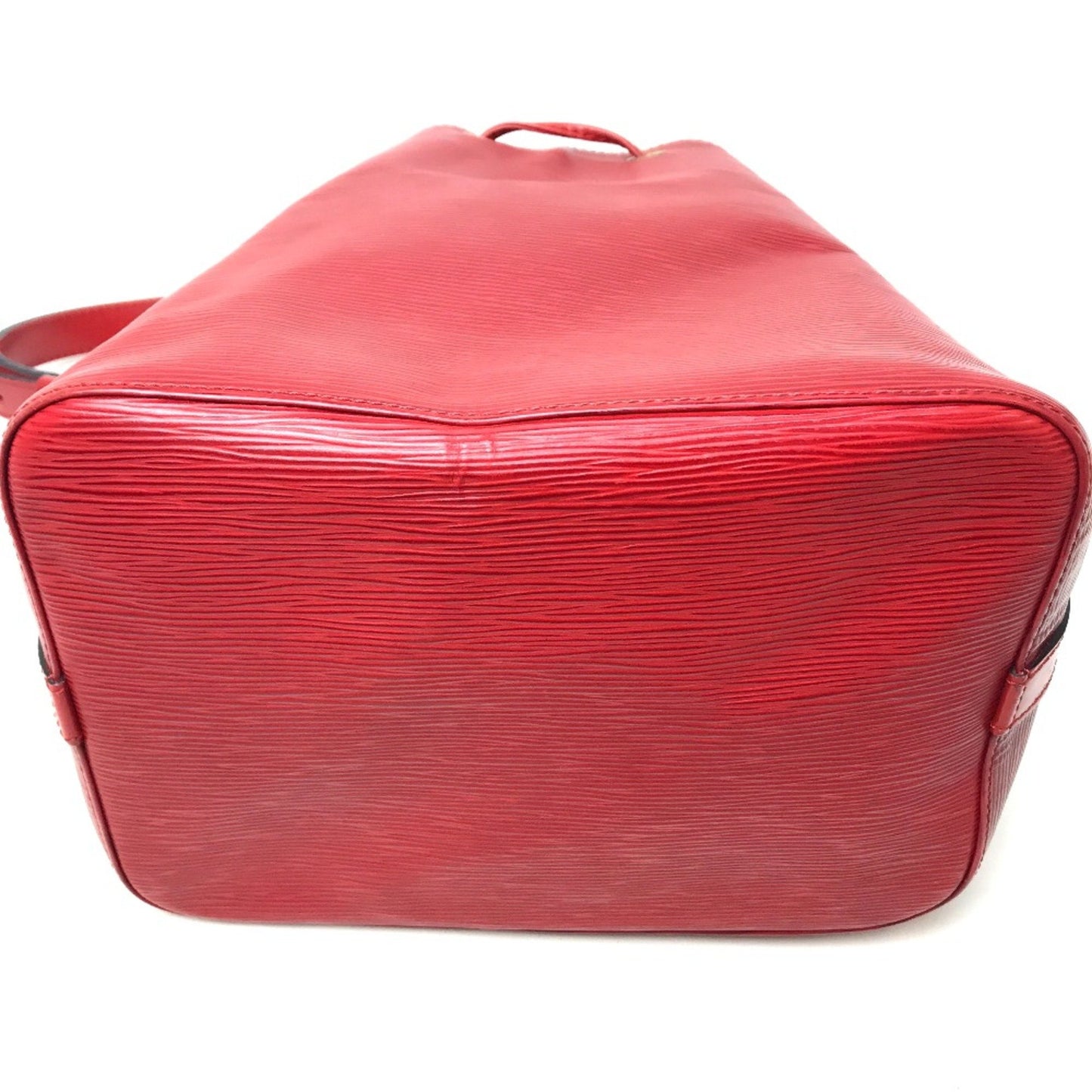 Louis Vuitton Noé PM, Red, Leather, shoulder