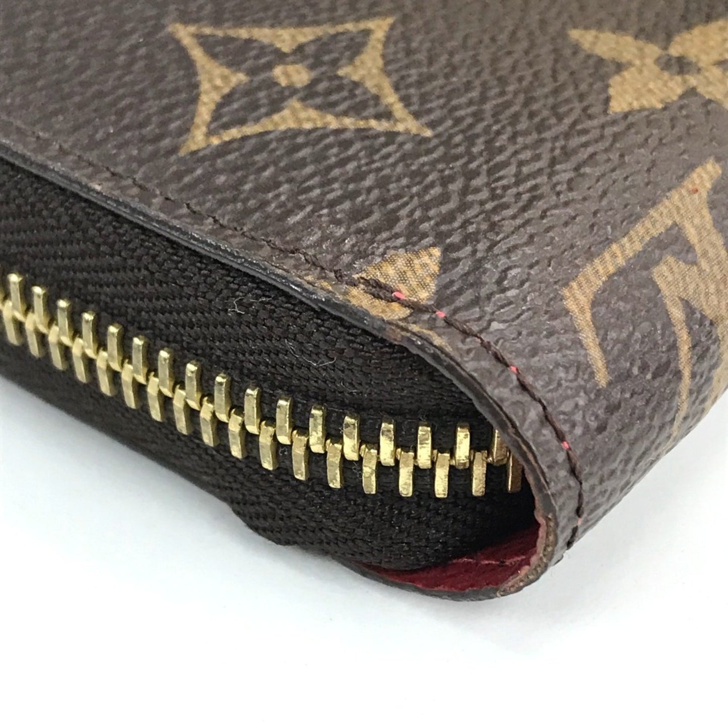 Louis Vuitton Portefeuille zippy, Brown, Canvas, wallet