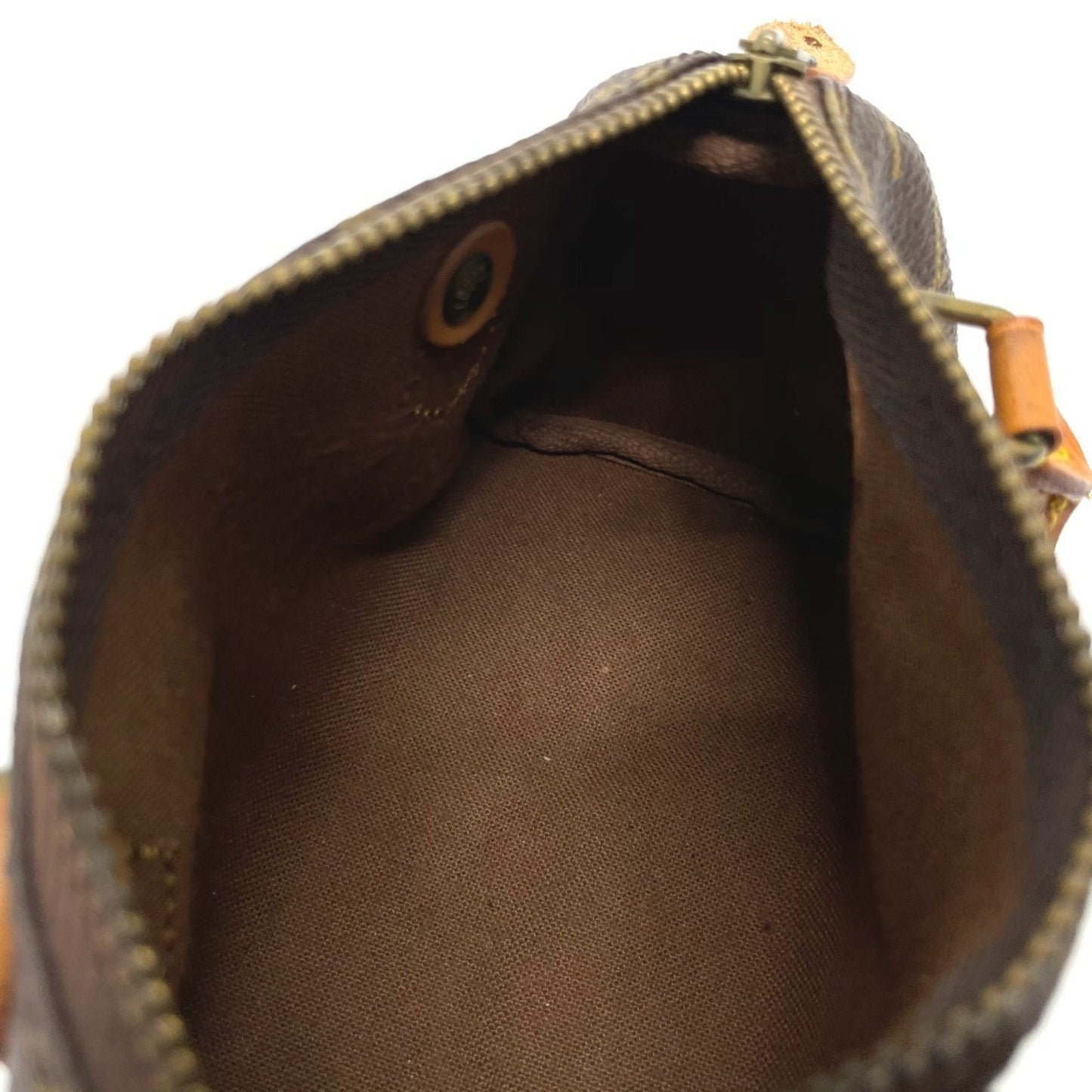 Louis Vuitton Mini speedy, Brown, Canvas, handbag