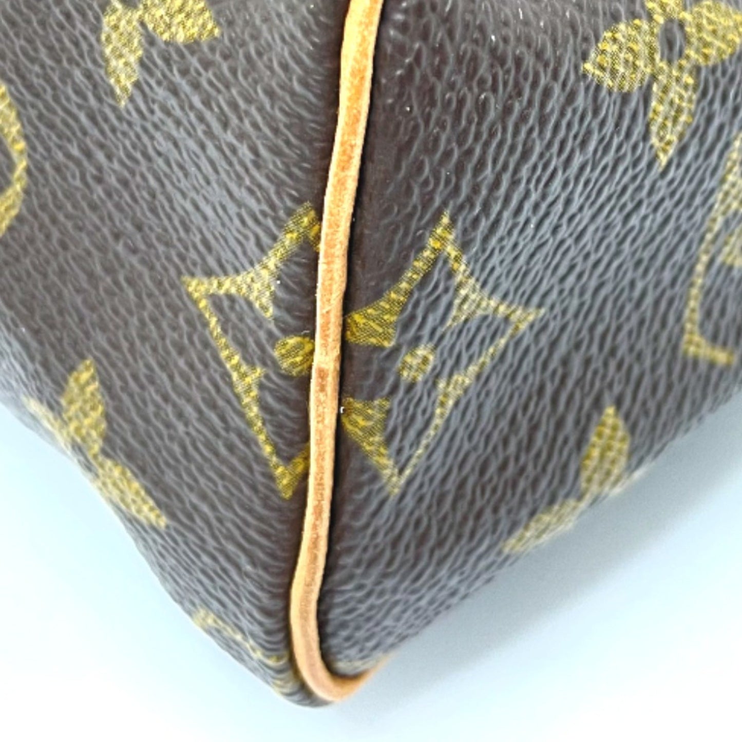 Louis Vuitton Mini speedy, Brown, Canvas, handbag