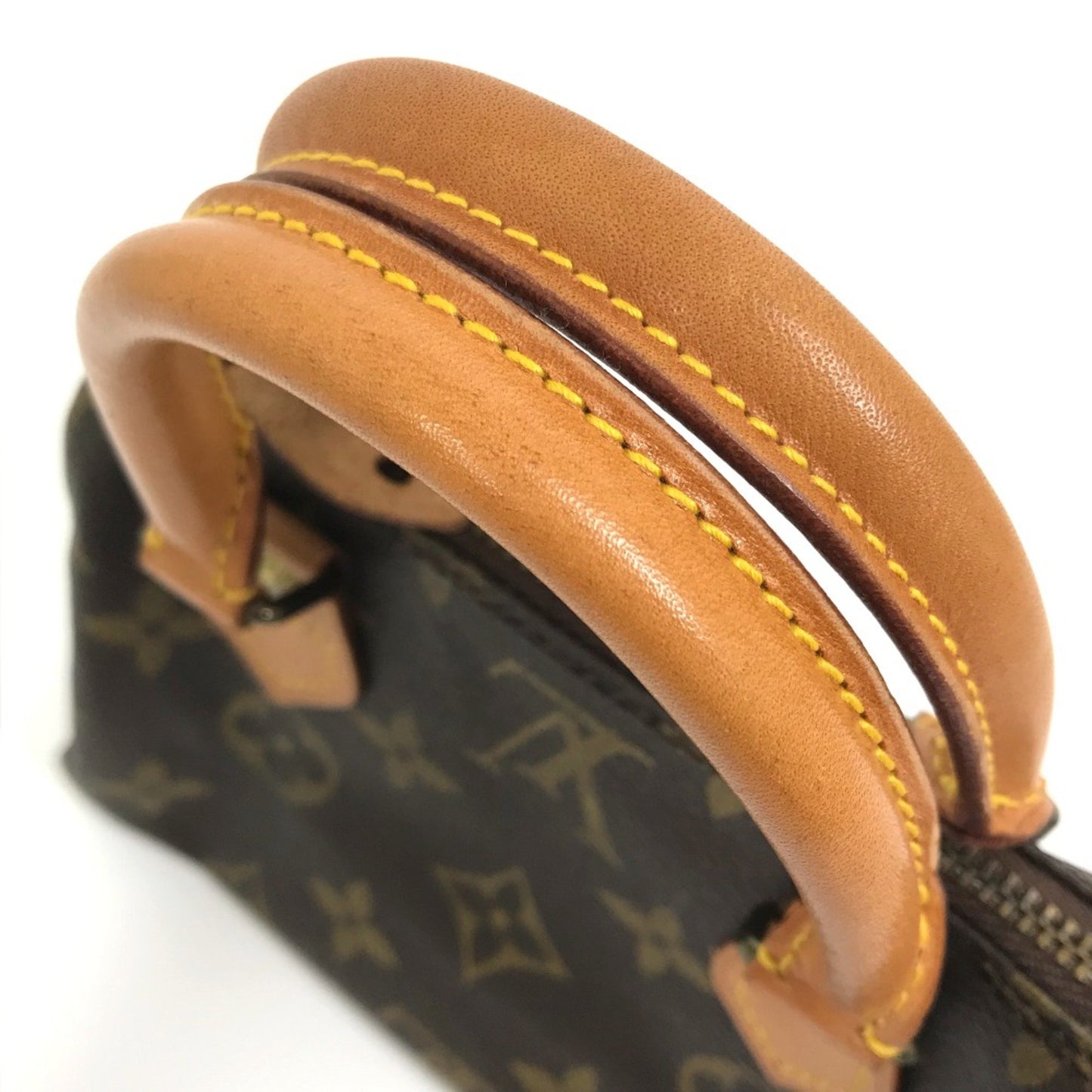 Louis Vuitton Mini speedy, Brown, Canvas, handbag