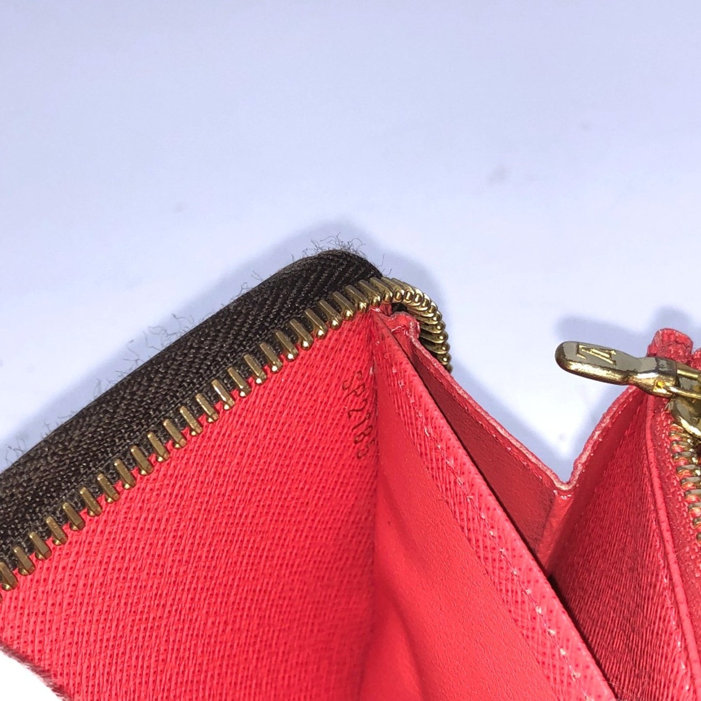 Louis Vuitton Zippy wallet, Brown, Canvas, wallet