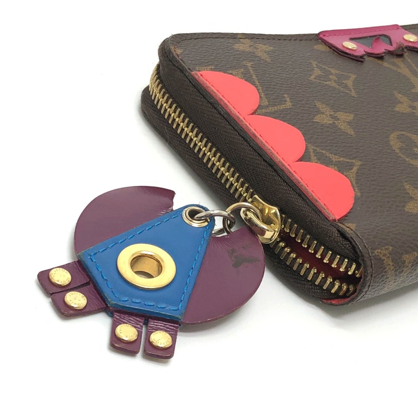 Louis Vuitton Zippy wallet, Brown, Canvas, wallet