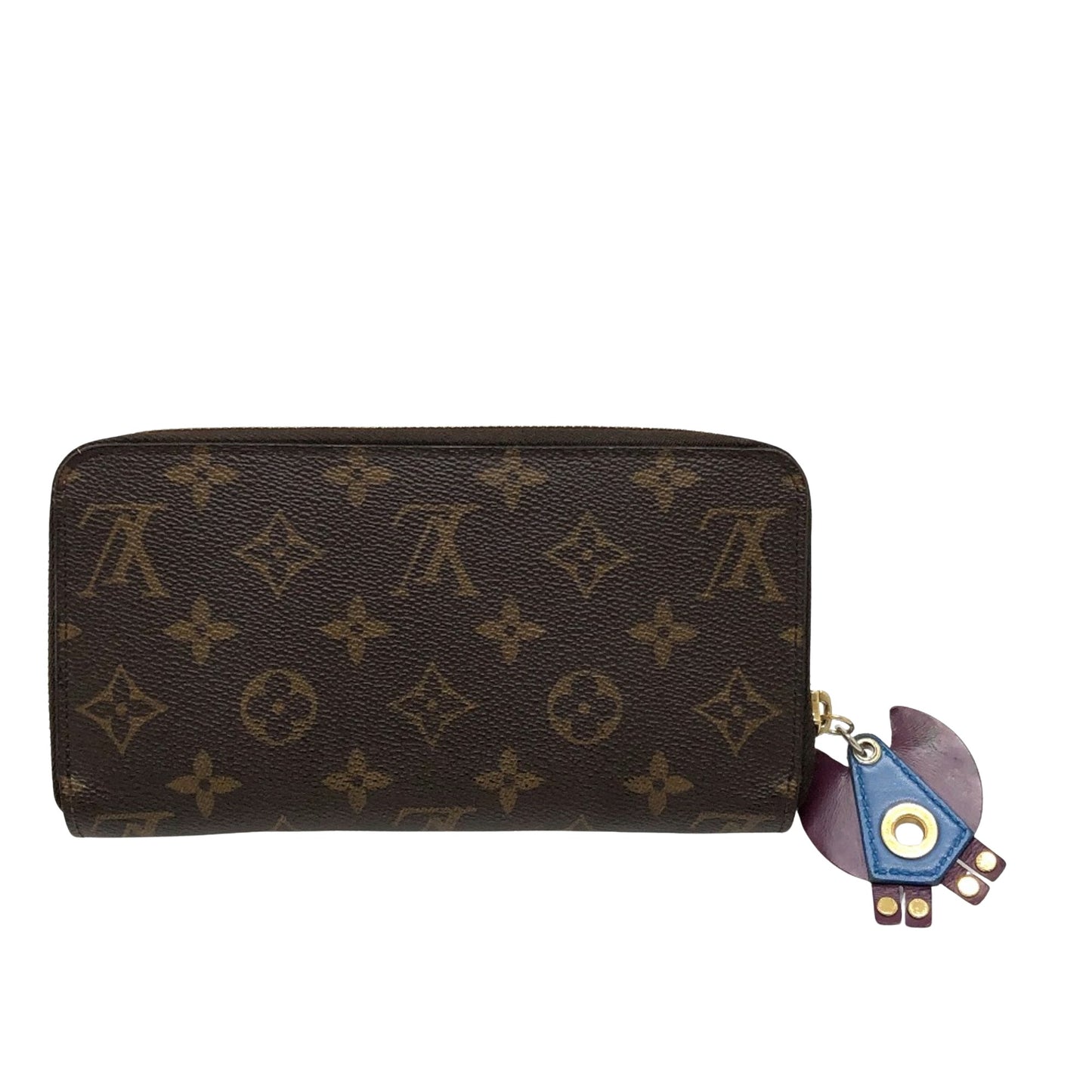 Louis Vuitton Zippy wallet, Brown, Canvas, wallet