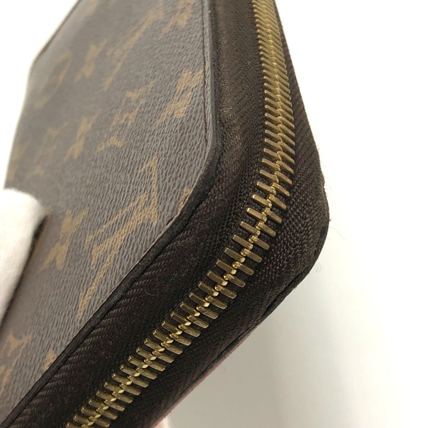 Louis Vuitton Zippy wallet, Brown, Canvas, wallet