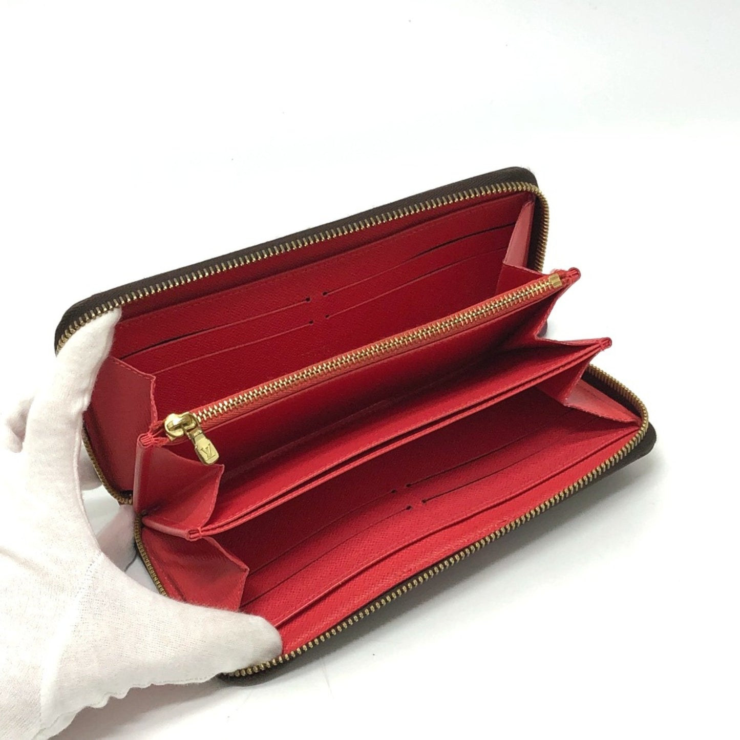 Louis Vuitton Zippy wallet, Brown, Canvas, wallet