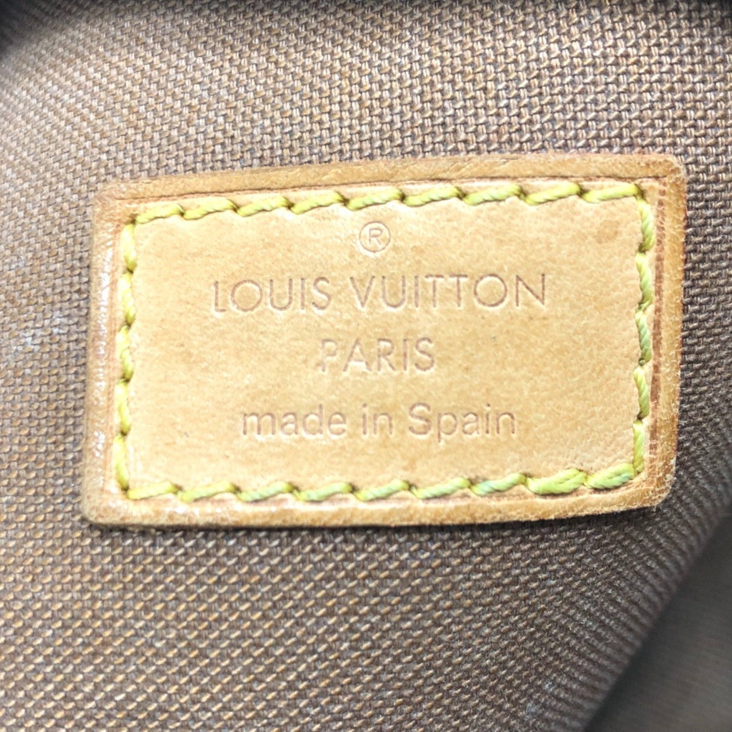 Louis Vuitton Gange, Brown, Canvas, shoulder