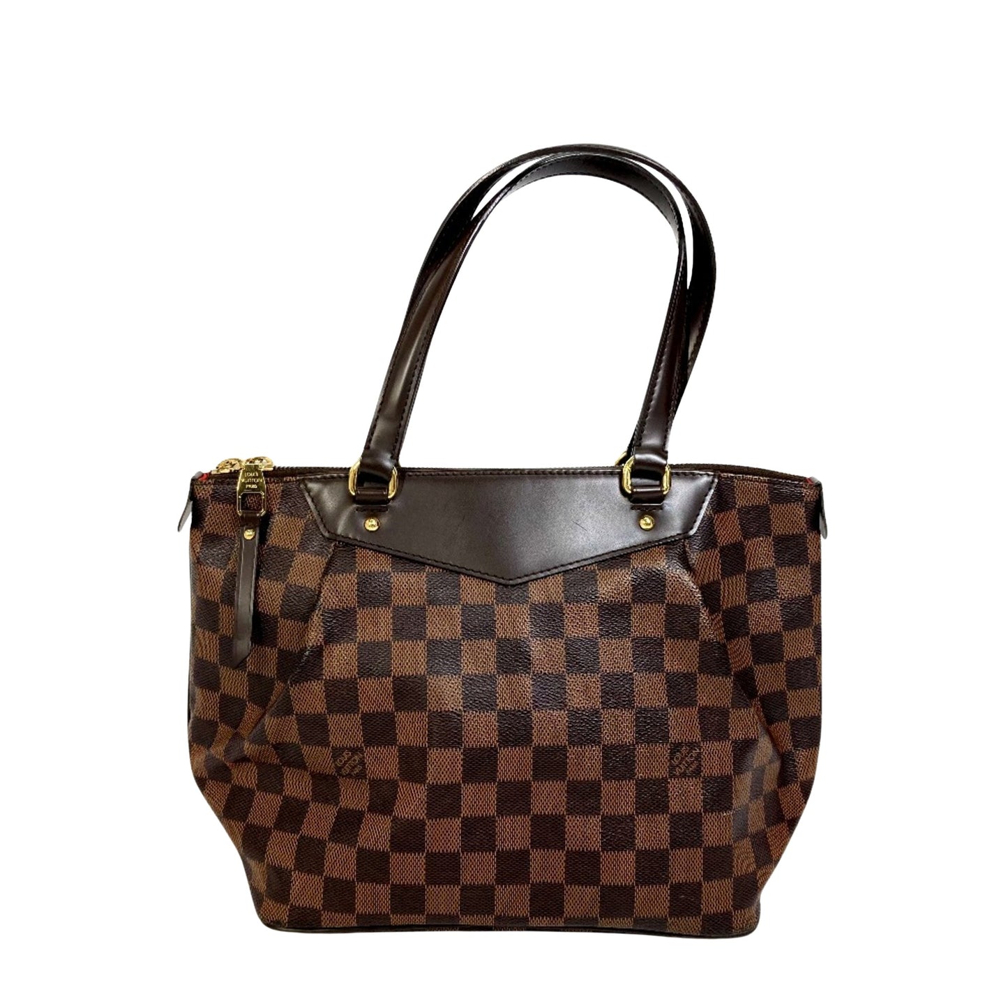 Louis Vuitton Westminster, Brown, Canvas, tote
