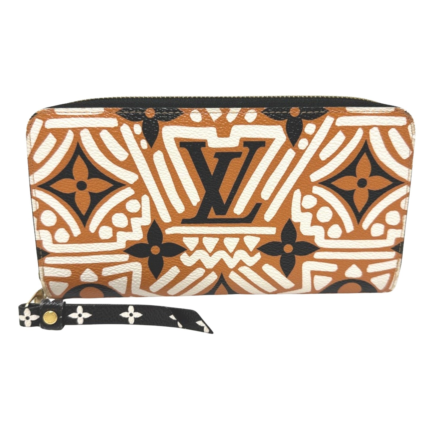 Louis Vuitton Zippy wallet, Brown, Canvas, wallet