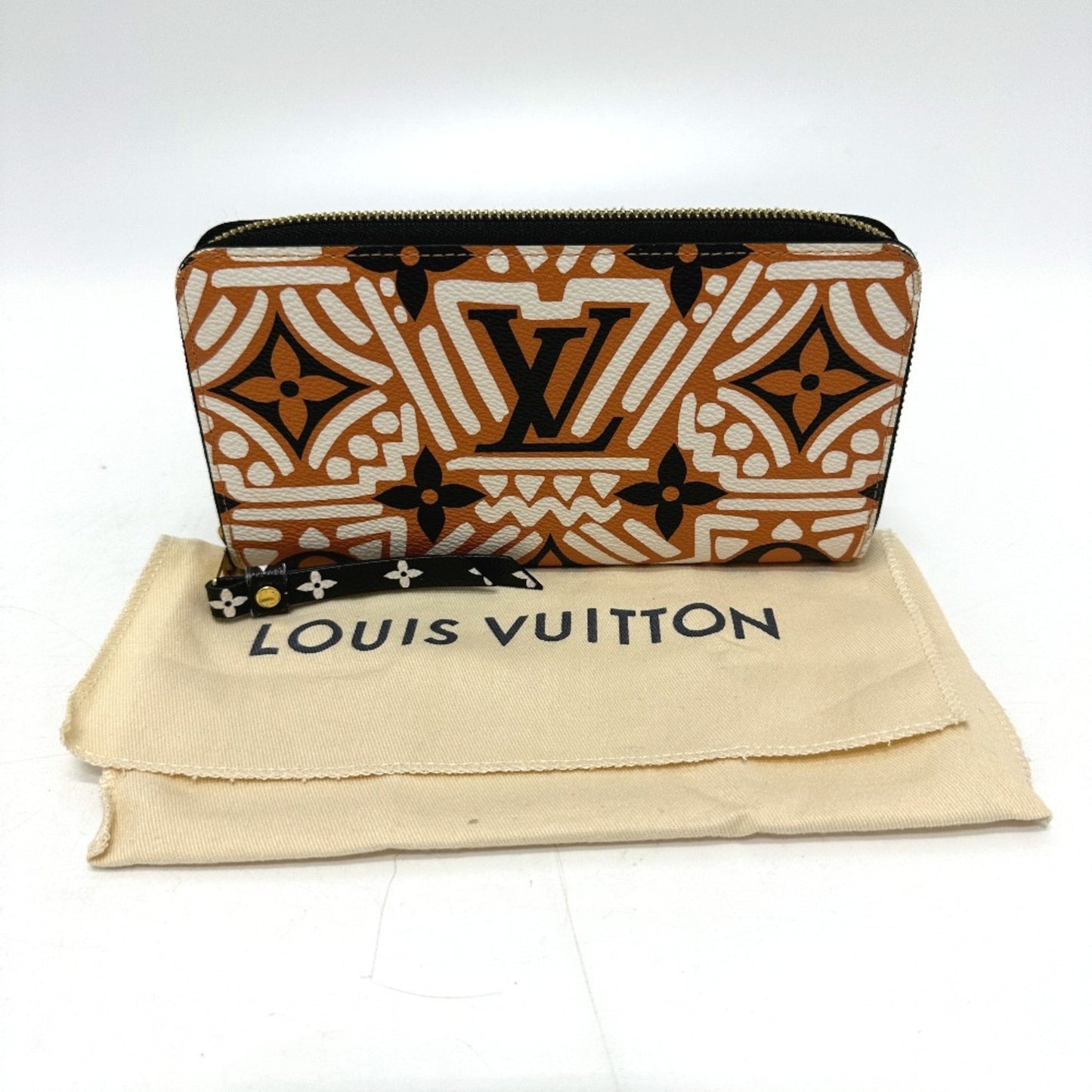 Louis Vuitton Zippy wallet, Brown, Canvas, wallet