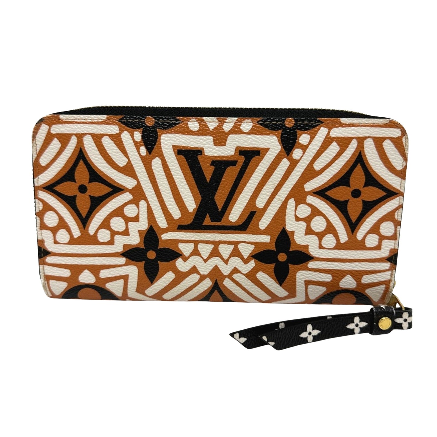 Louis Vuitton Zippy wallet, Brown, Canvas, wallet