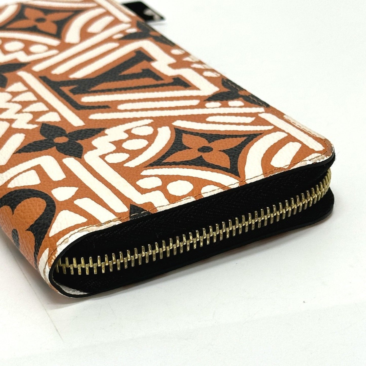Louis Vuitton Zippy wallet, Brown, Canvas, wallet