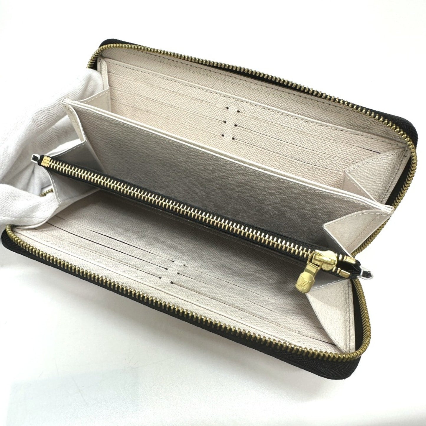 Louis Vuitton Zippy wallet, Brown, Canvas, wallet