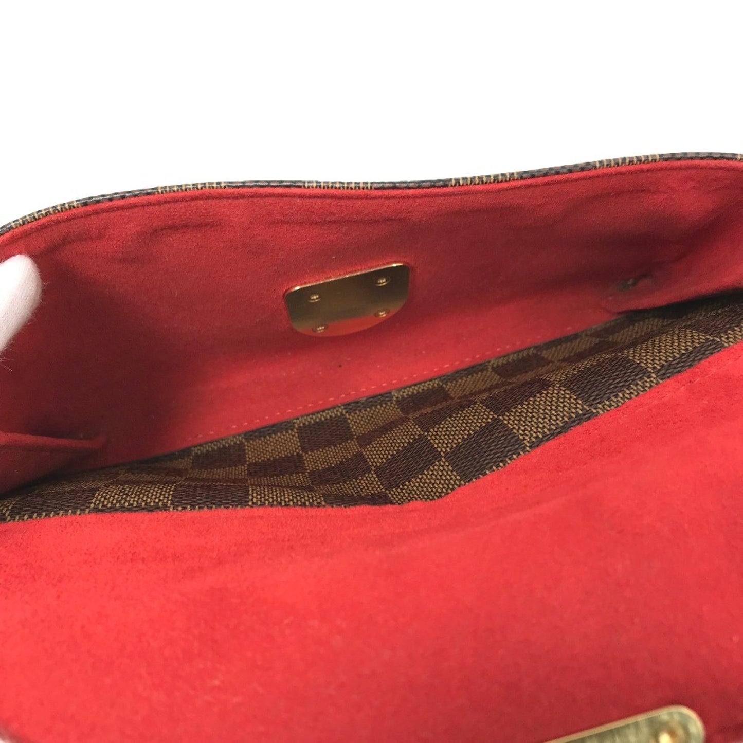 Louis Vuitton Ravello, Brown, Canvas, shoulder