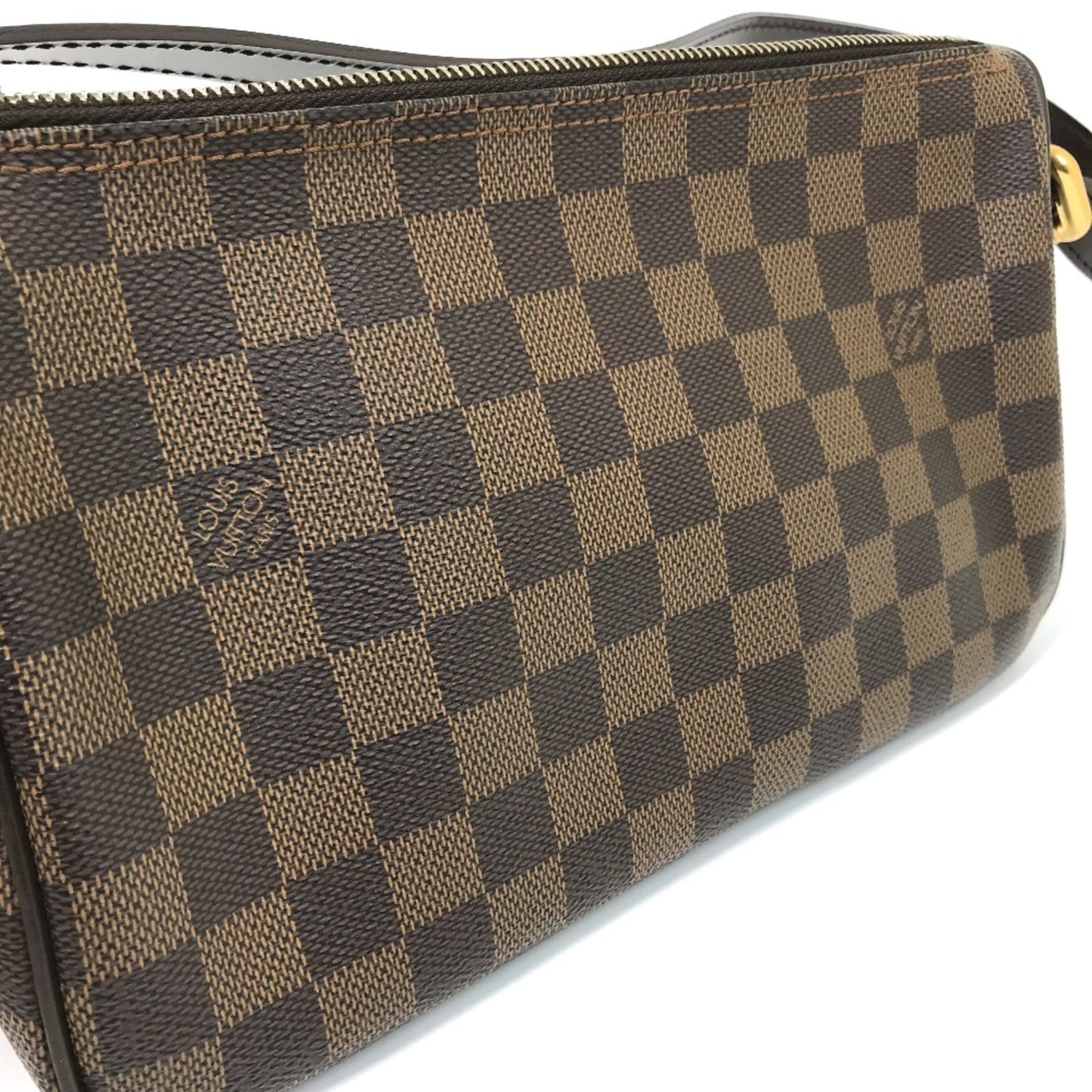 Louis Vuitton Ravello, Brown, Canvas, shoulder