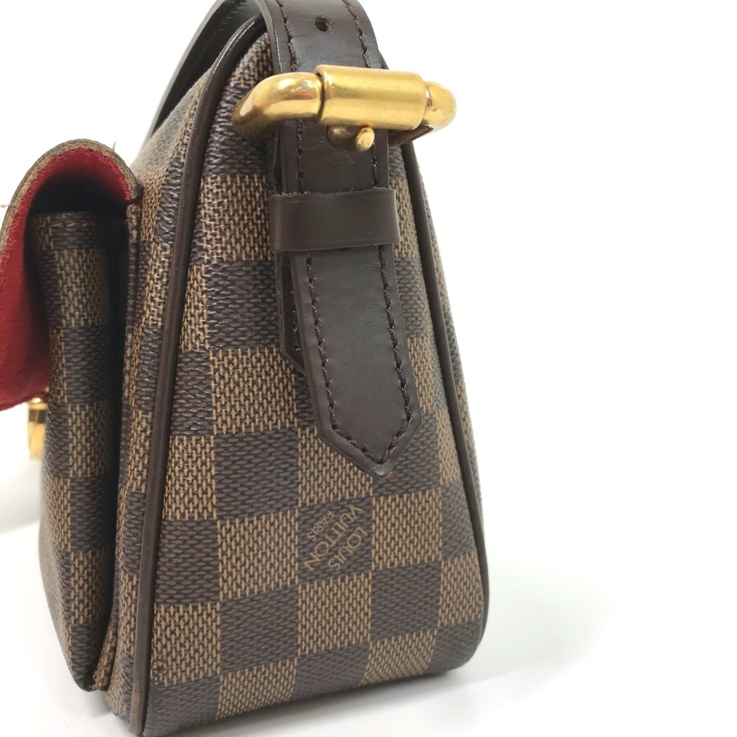 Louis Vuitton Ravello, Brown, Canvas, shoulder