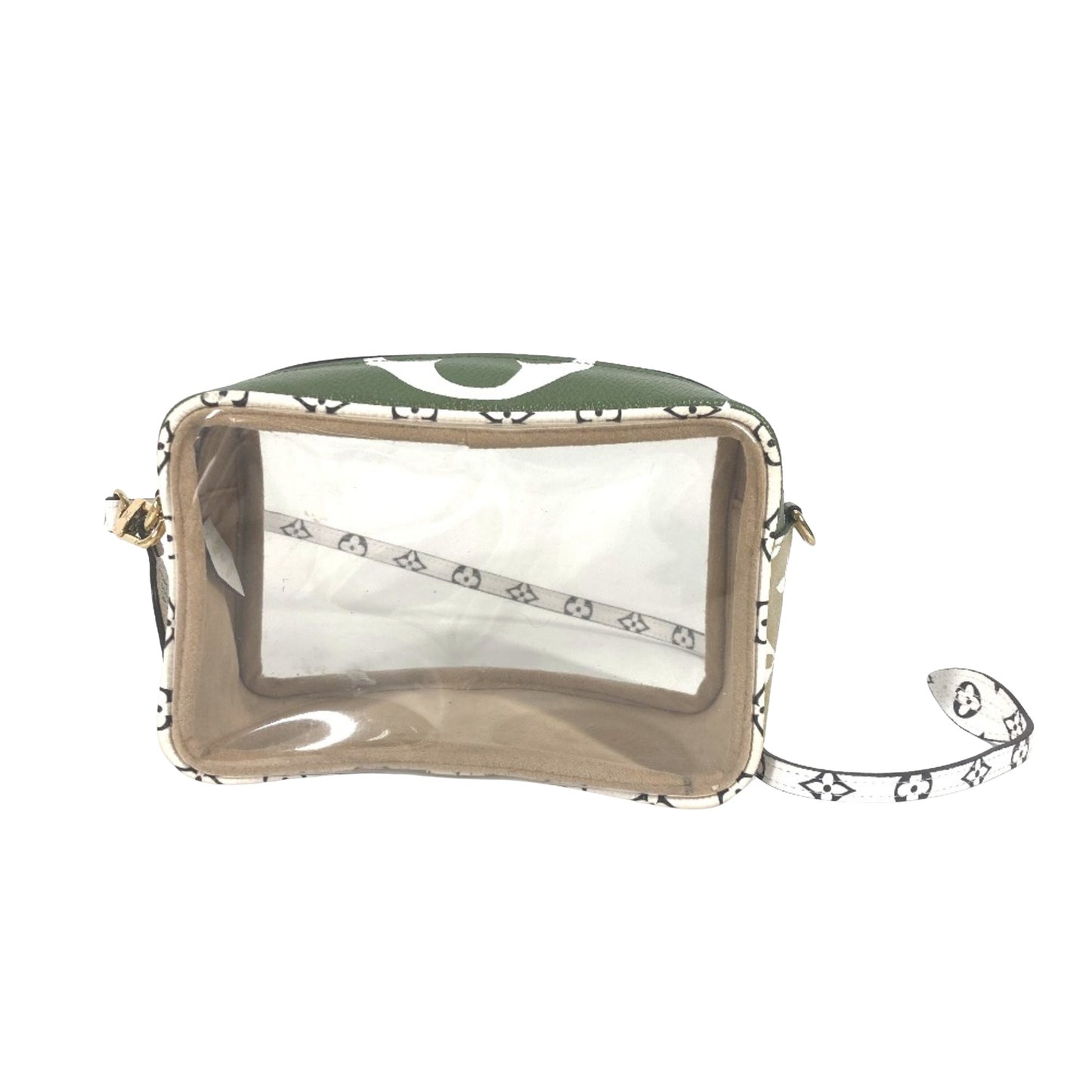 Louis Vuitton Beach Pouch, Beige, Canvas, shoulder