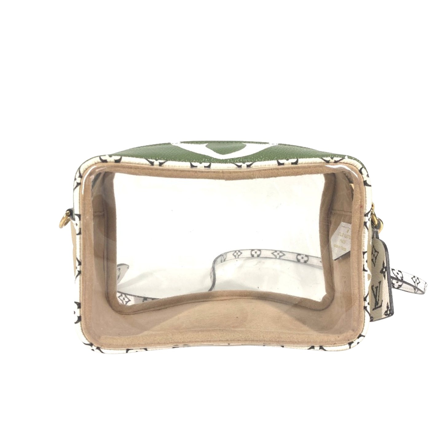 Louis Vuitton Beach Pouch, Beige, Canvas, shoulder