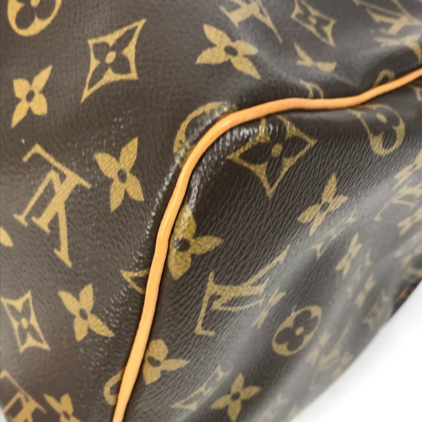 Louis Vuitton Speedy 30, Brown, Canvas, travel
