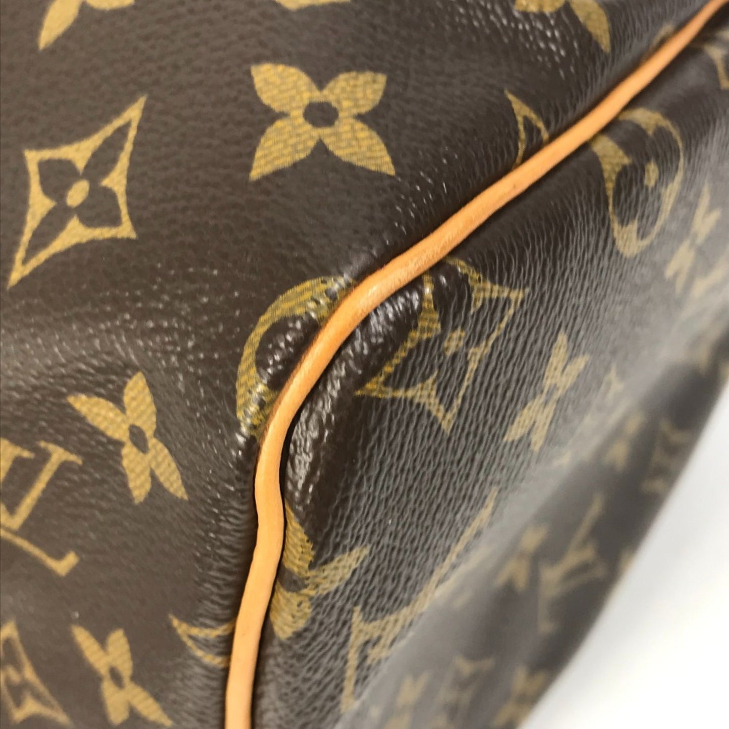 Louis Vuitton Speedy 30, Brown, Canvas, travel