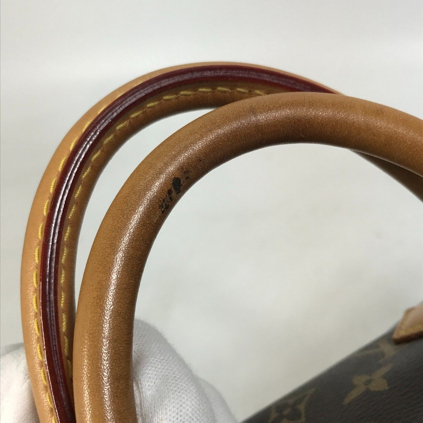 Louis Vuitton Speedy 30, Brown, Canvas, travel