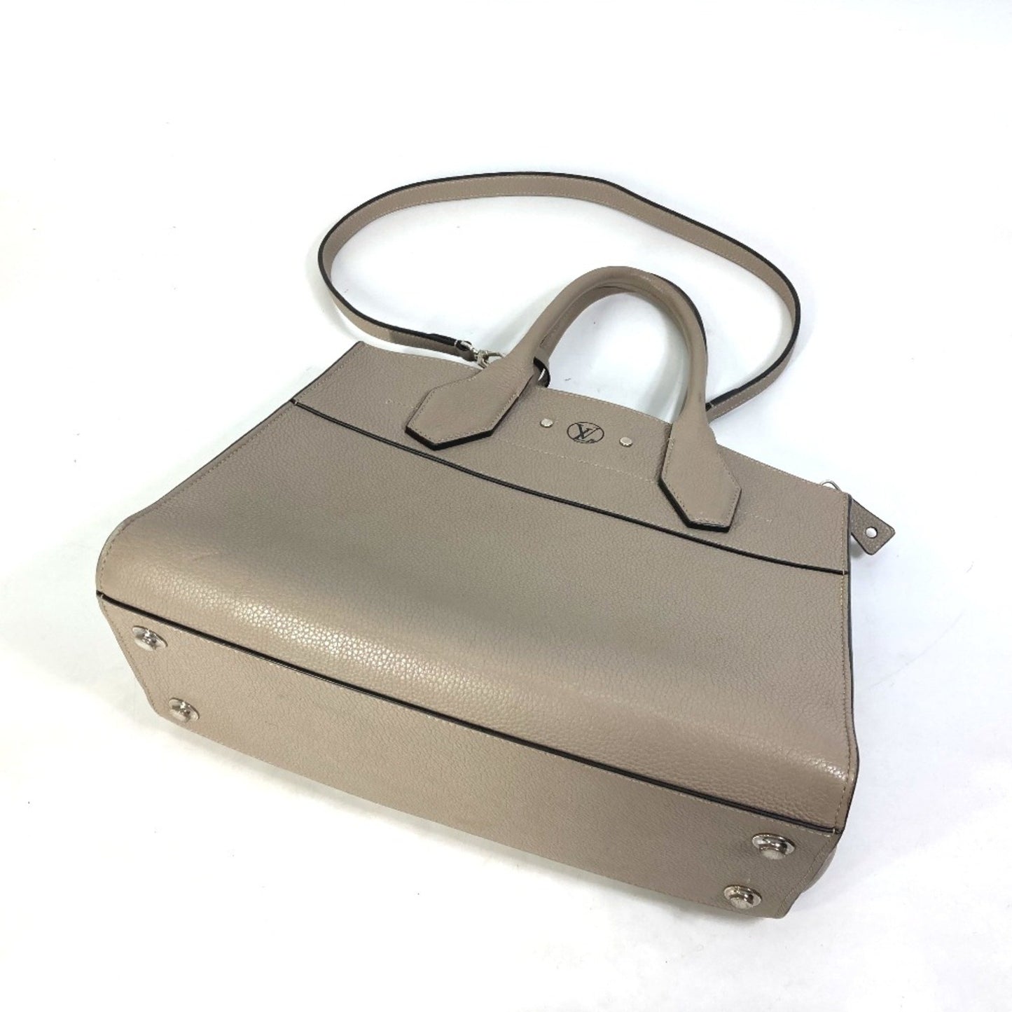 Louis Vuitton, Grey, Leather, handbag