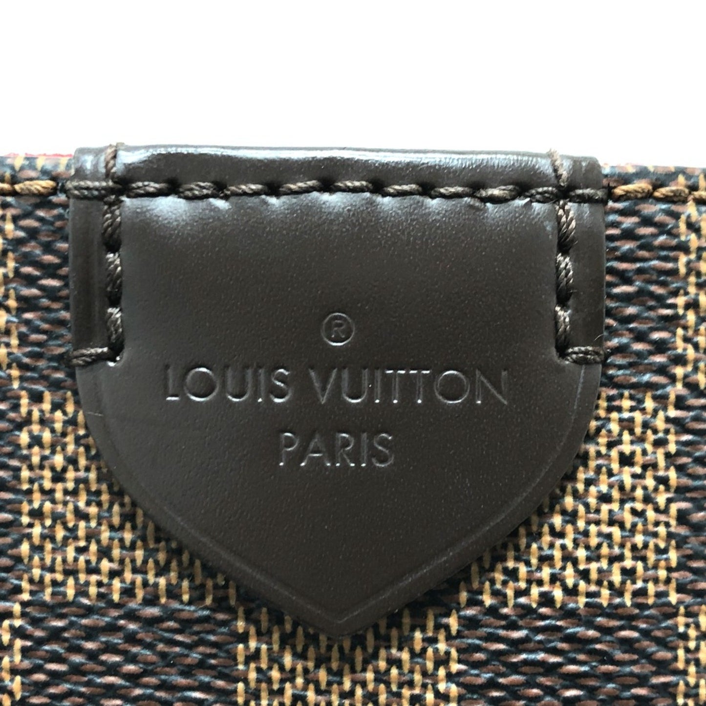 Louis Vuitton Caissa, Brown, Canvas, shoulder