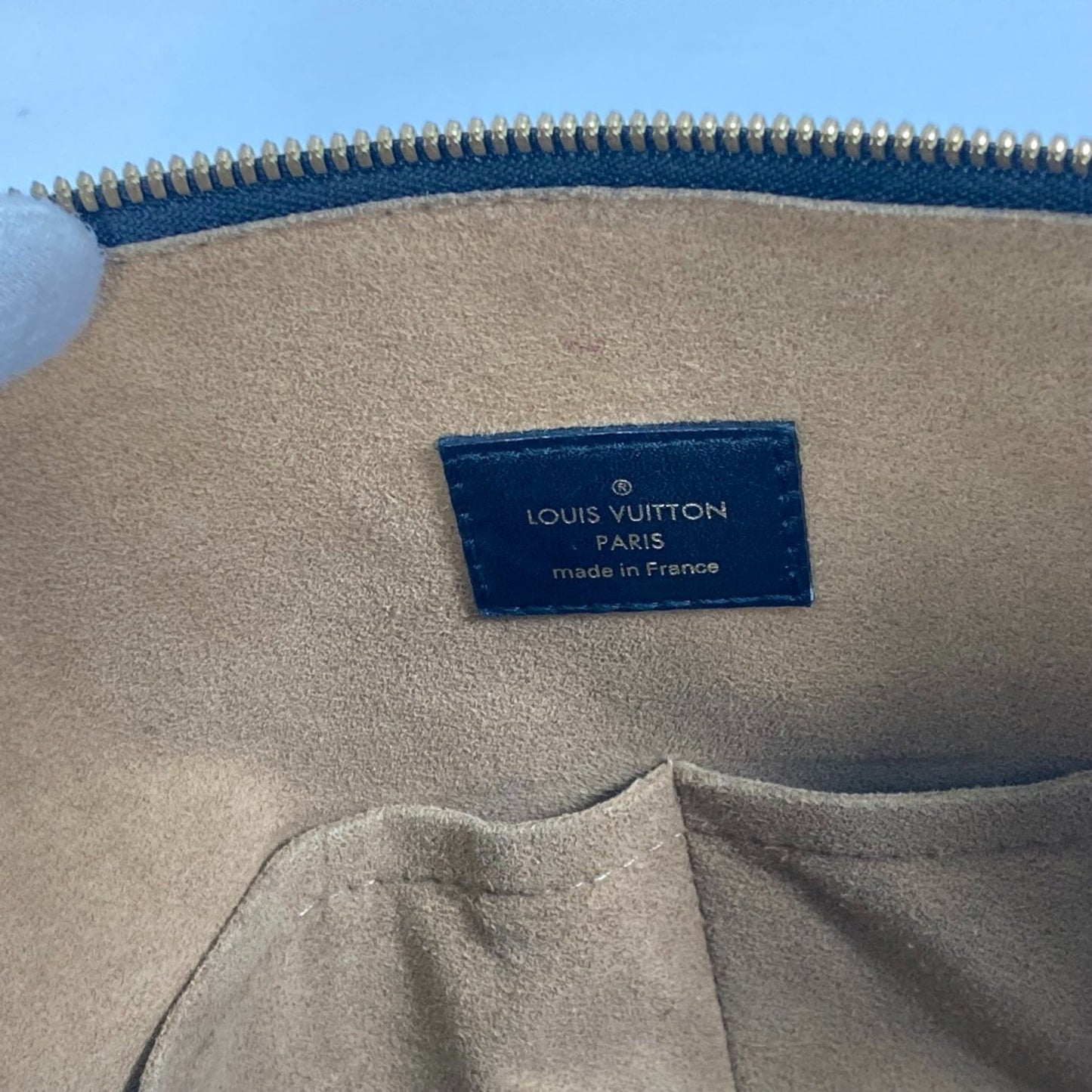 Louis Vuitton Alma, Beige, Canvas, handbag