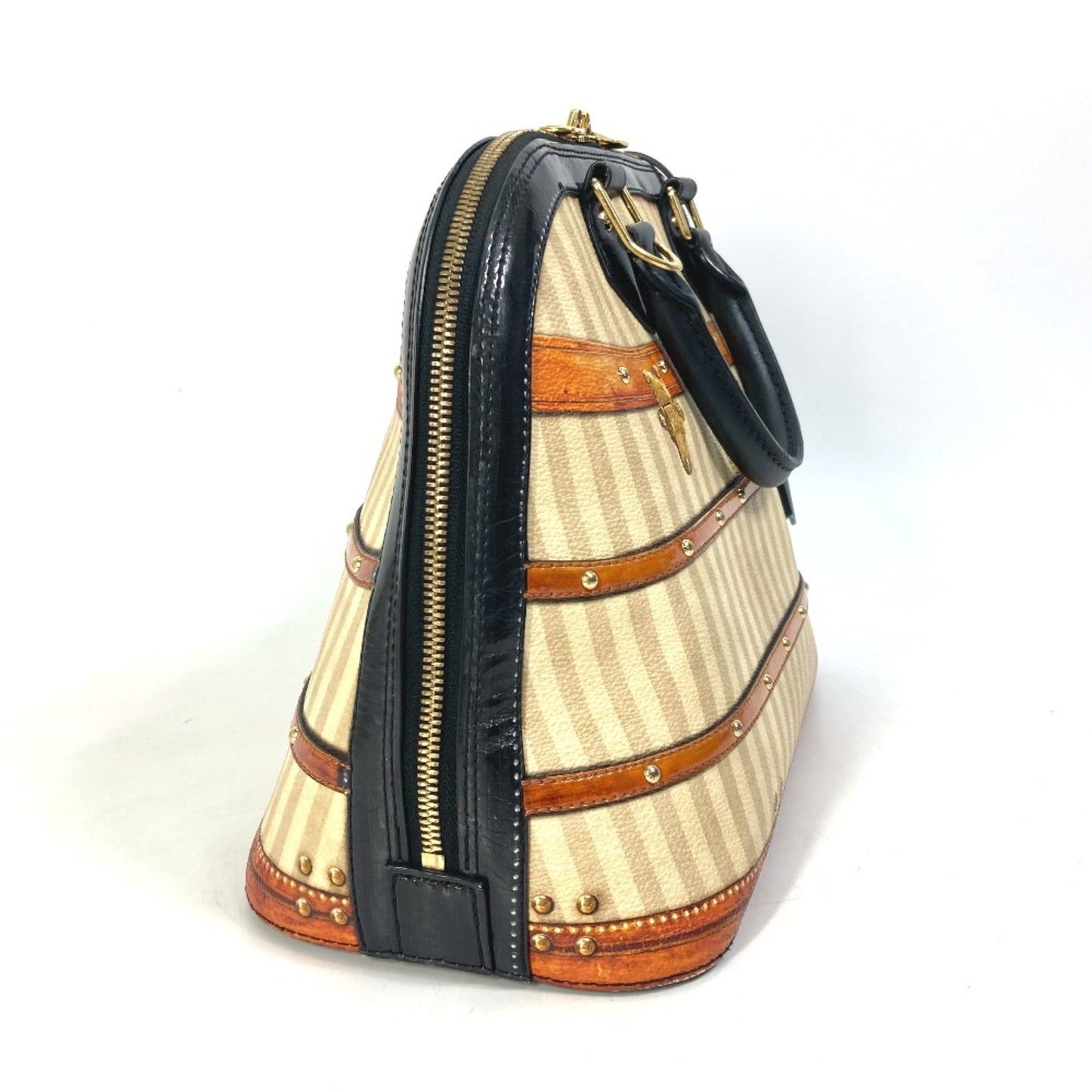 Louis Vuitton Alma, Beige, Canvas, handbag