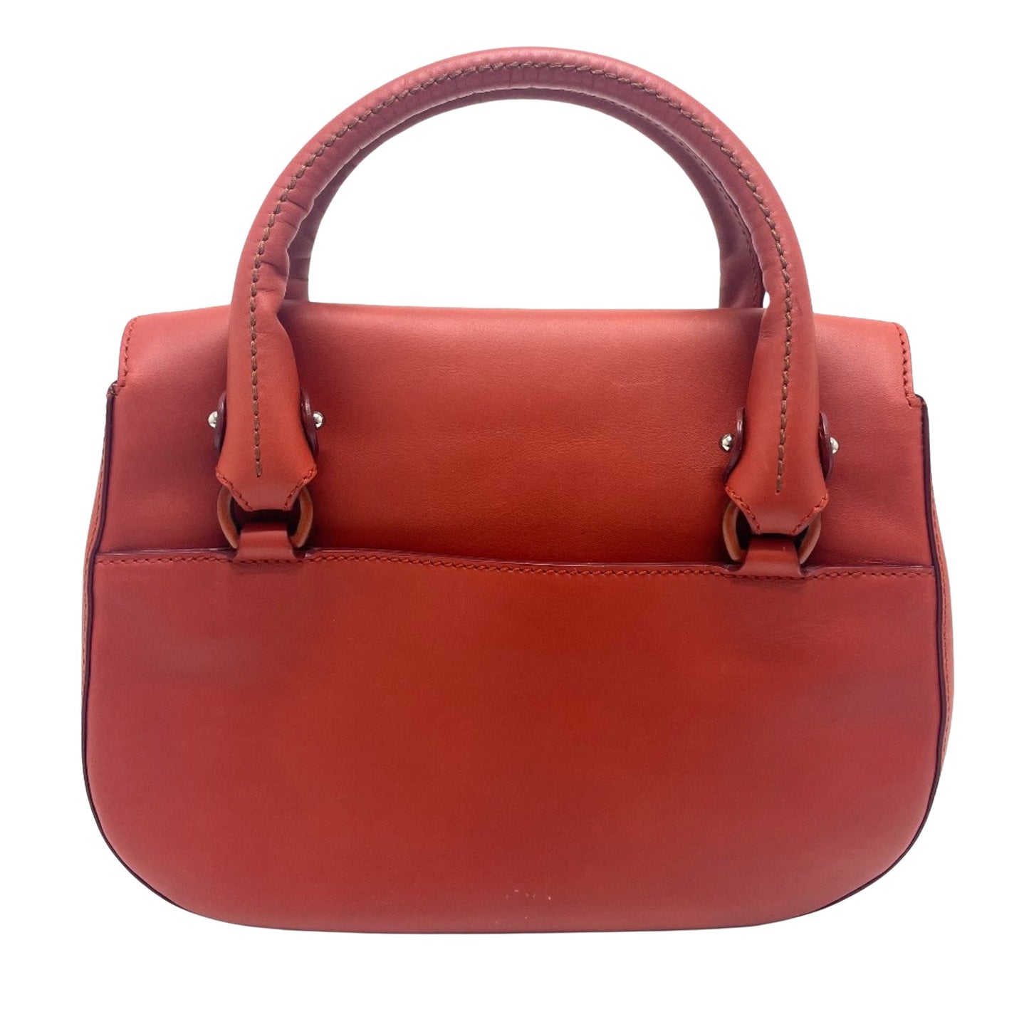 Salvatore Ferragamo, Red, Leather, handbag