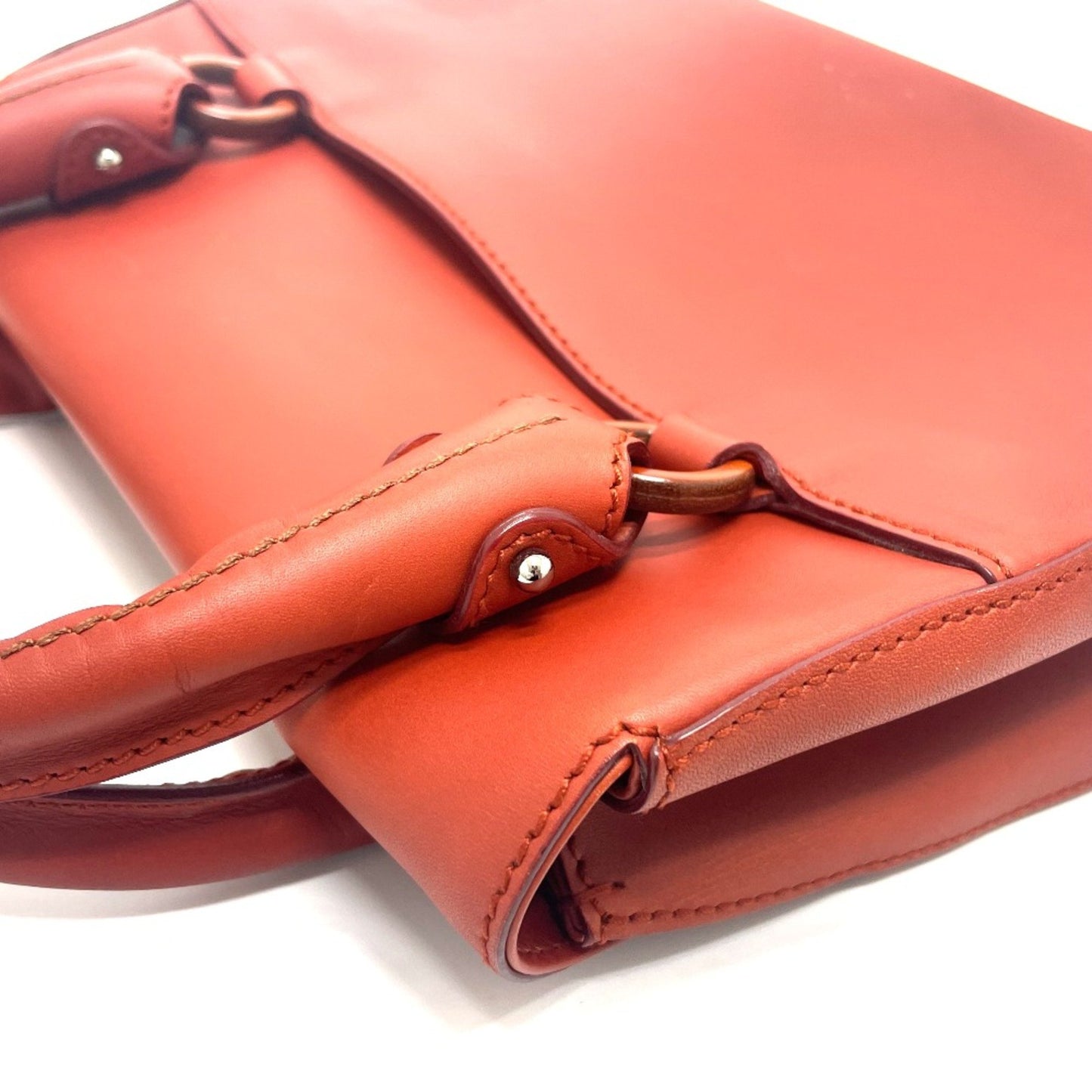 Salvatore Ferragamo, Red, Leather, handbag