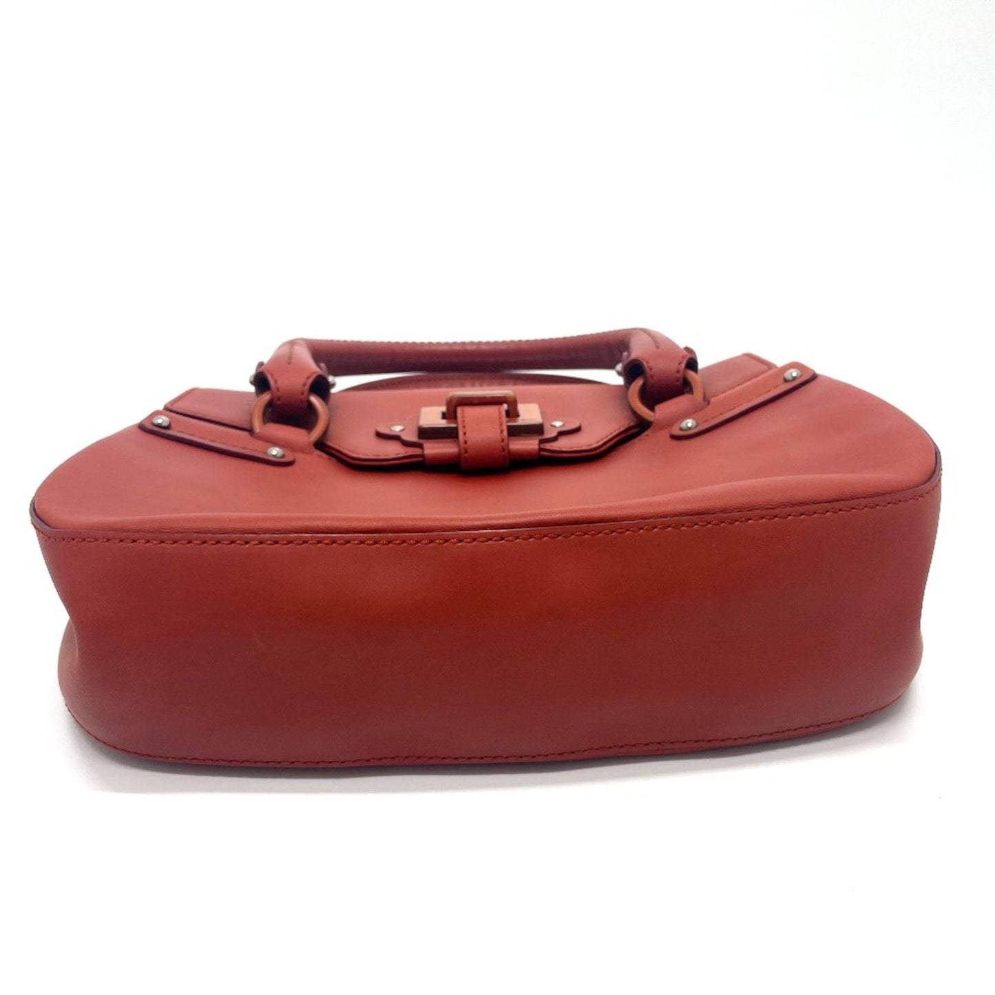 Salvatore Ferragamo, Red, Leather, handbag