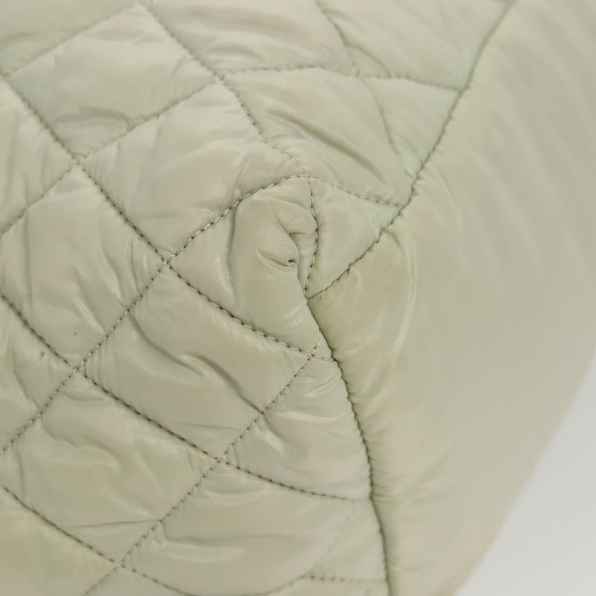 Chanel Coco Cocoon, Grey, NYLON, handbag