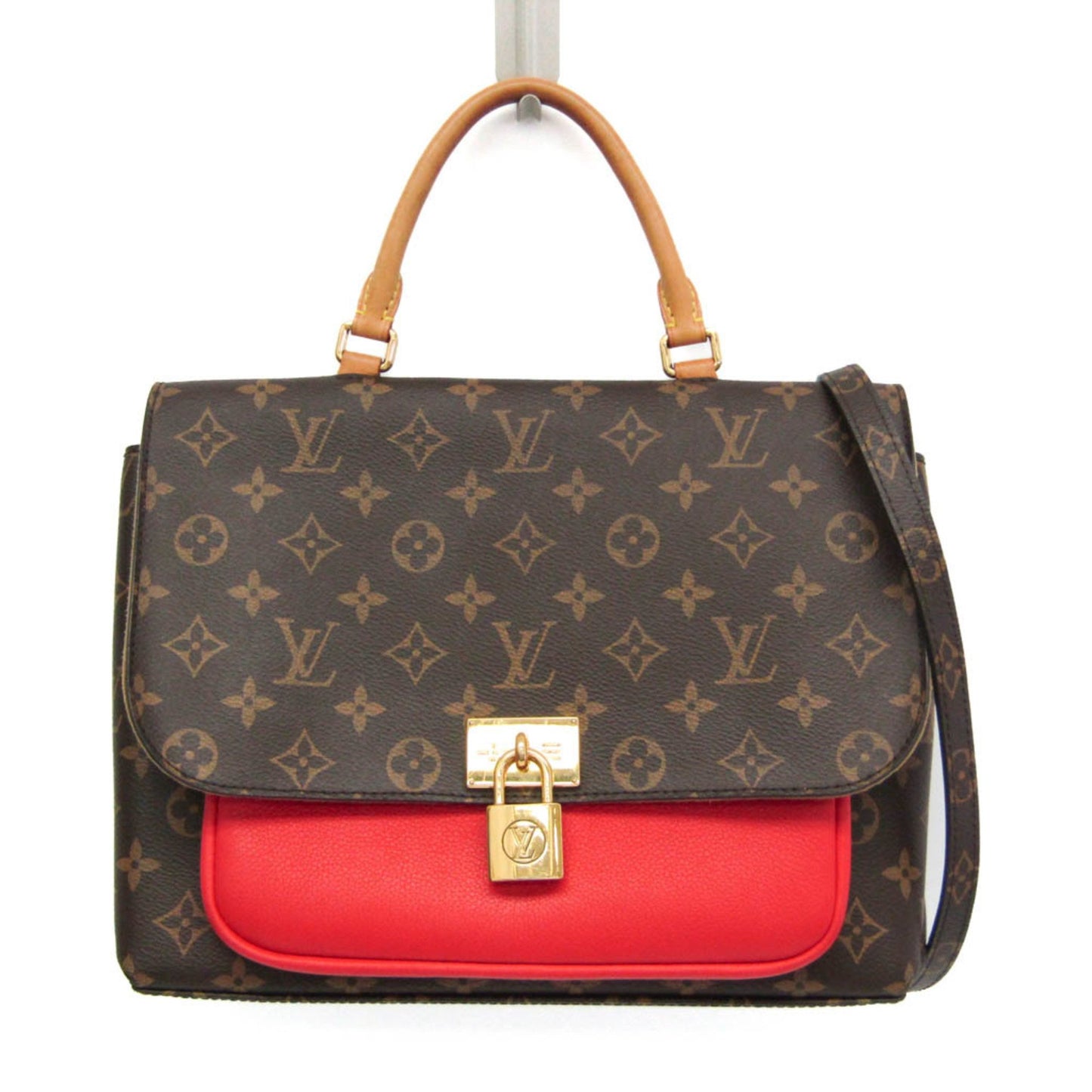 Louis Vuitton Marignan, Brown, Canvas, handbag