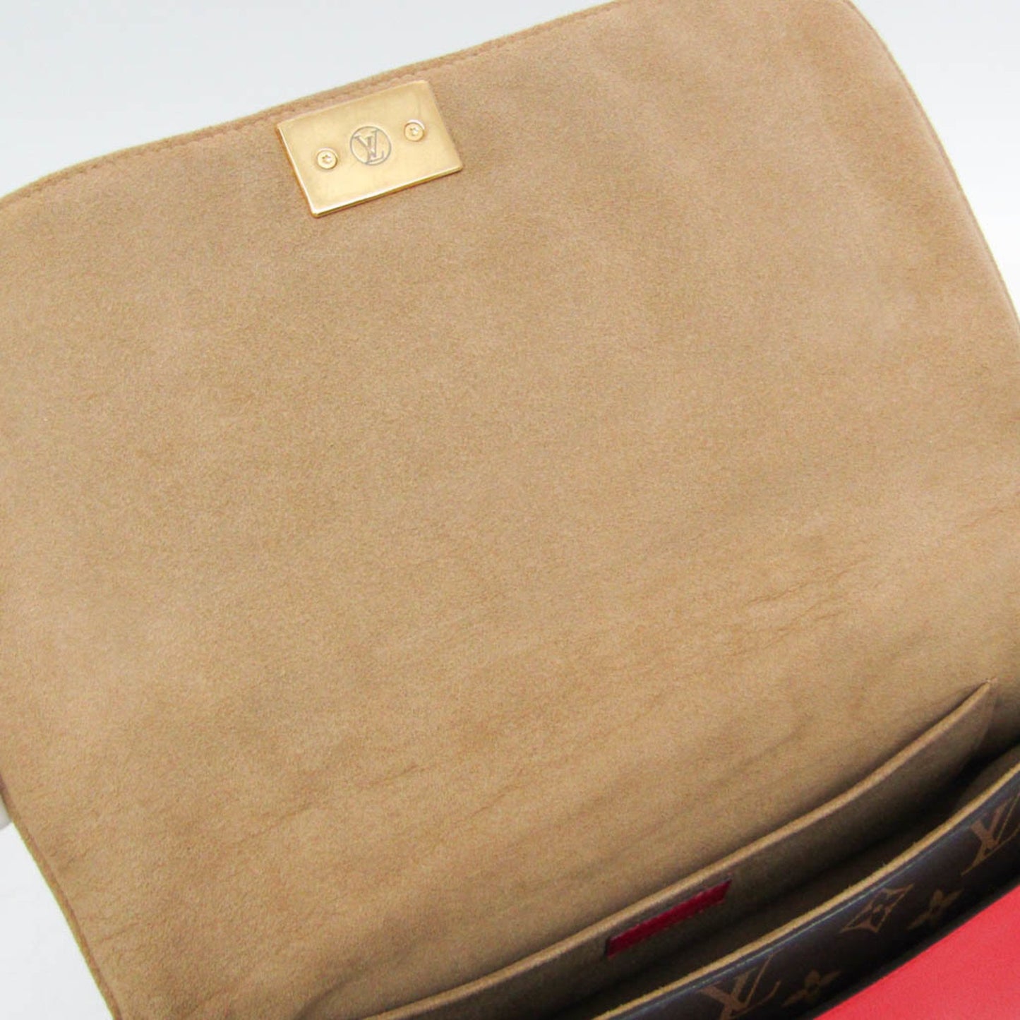 Louis Vuitton Marignan, Brown, Canvas, handbag