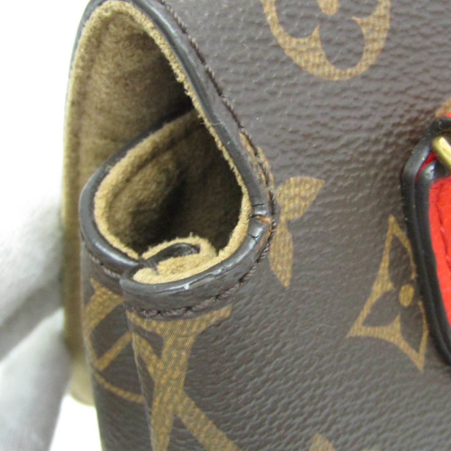 Louis Vuitton Marignan, Brown, Canvas, handbag