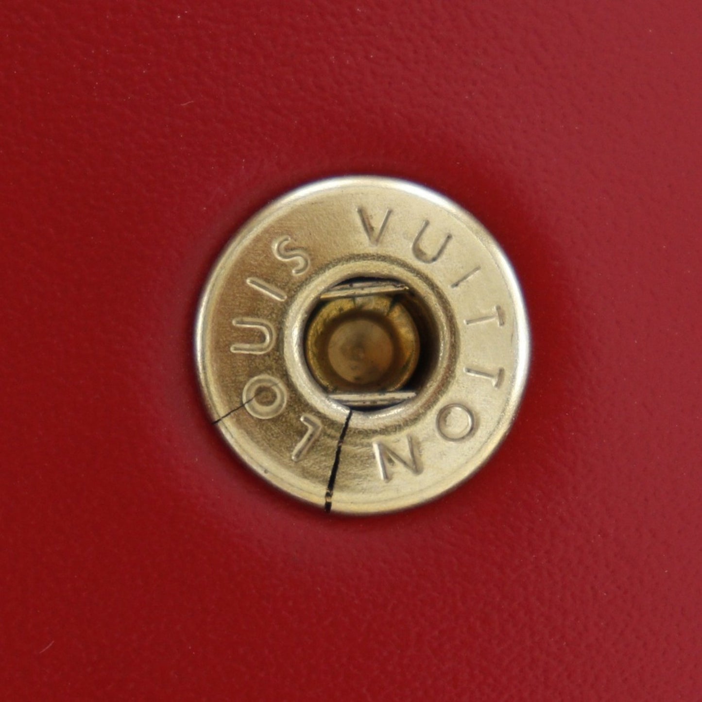 Louis Vuitton Sac d'épaule, Red, Leather, shoulder