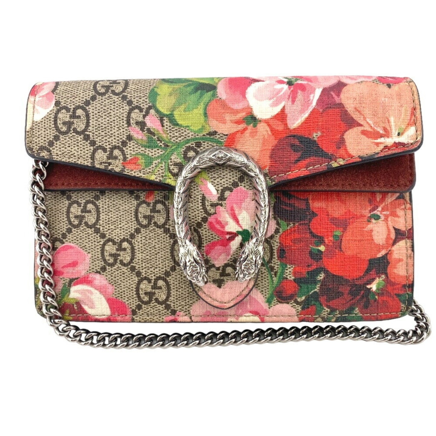 Gucci Dionysus, Beige, Canvas, shoulder