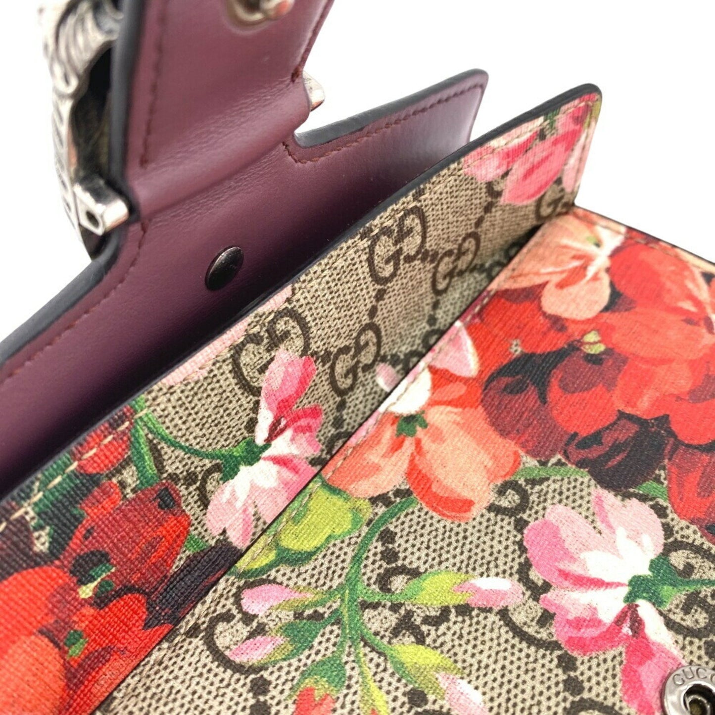 Gucci Dionysus, Beige, Canvas, shoulder