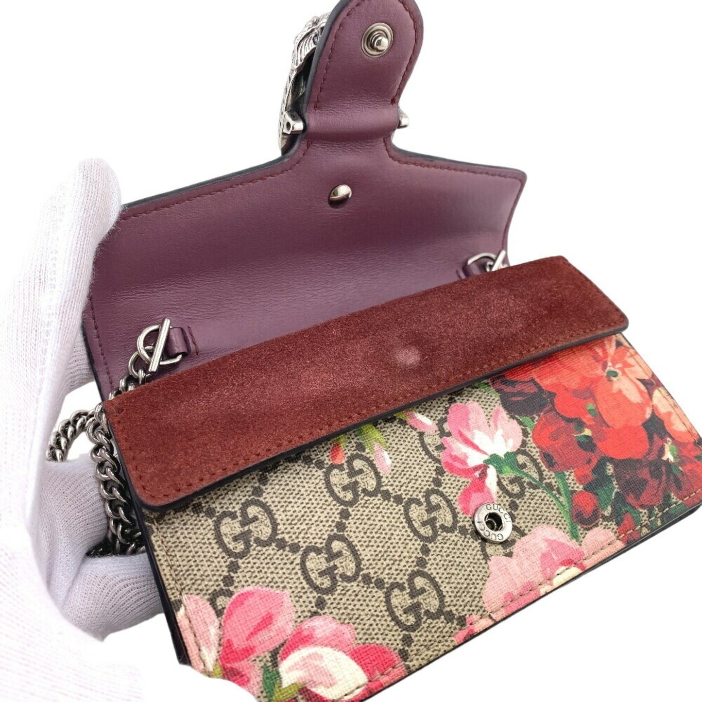 Gucci Dionysus, Beige, Canvas, shoulder