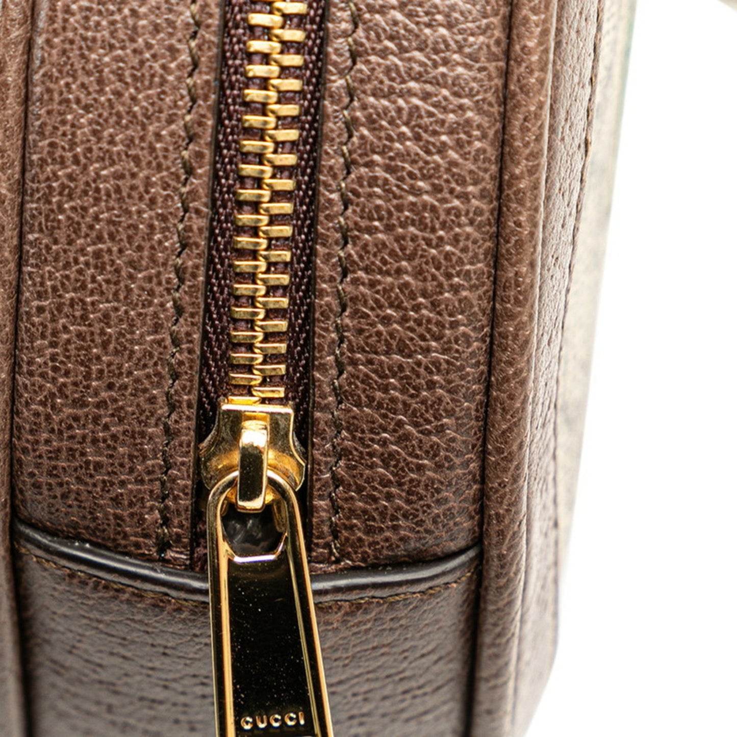 Gucci Ophidia, Beige, Canvas, backpack