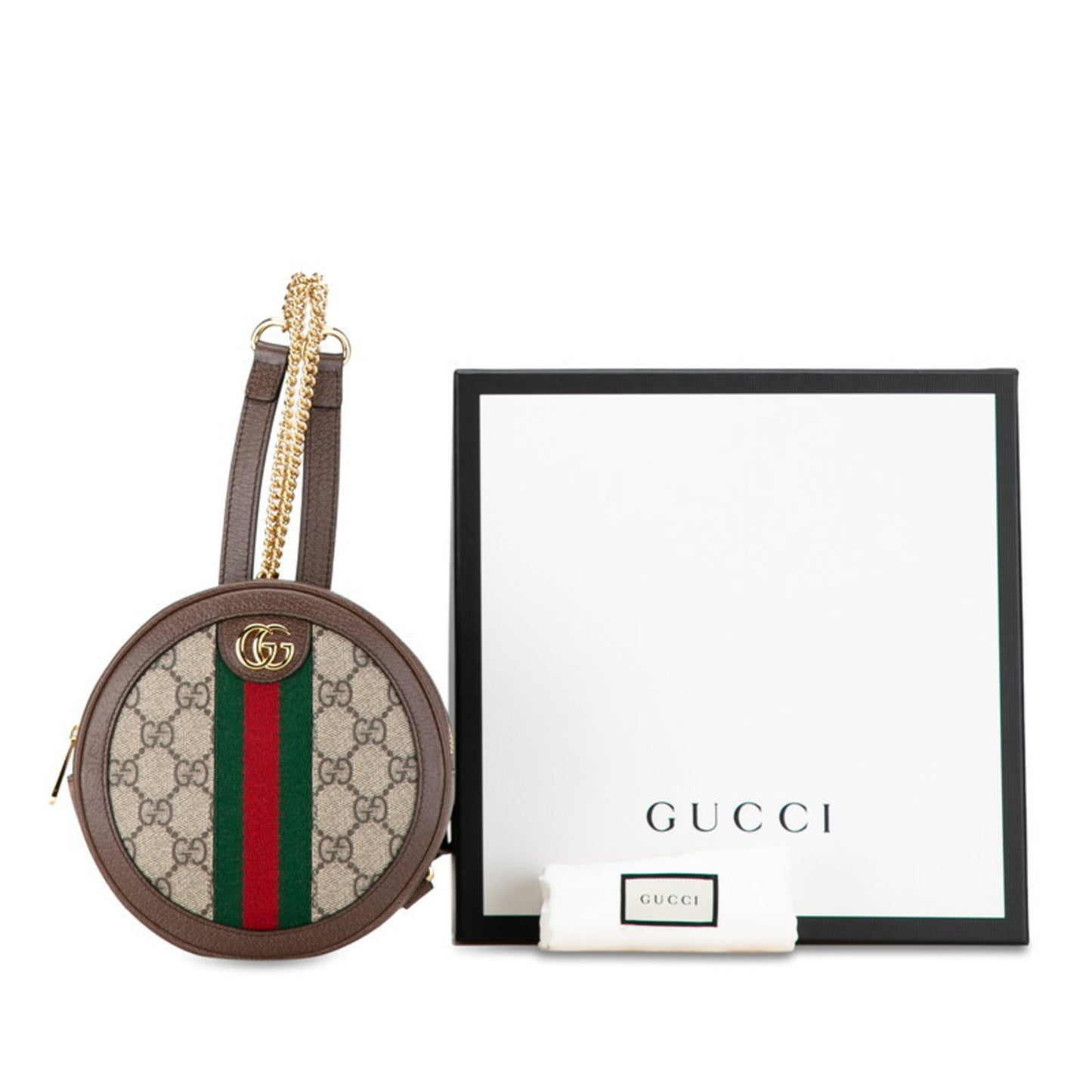 Gucci Ophidia, Beige, Canvas, backpack