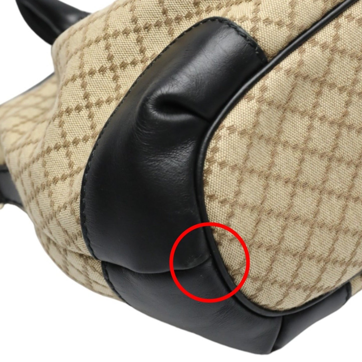 Gucci Sukey, Beige, Canvas, shoulder
