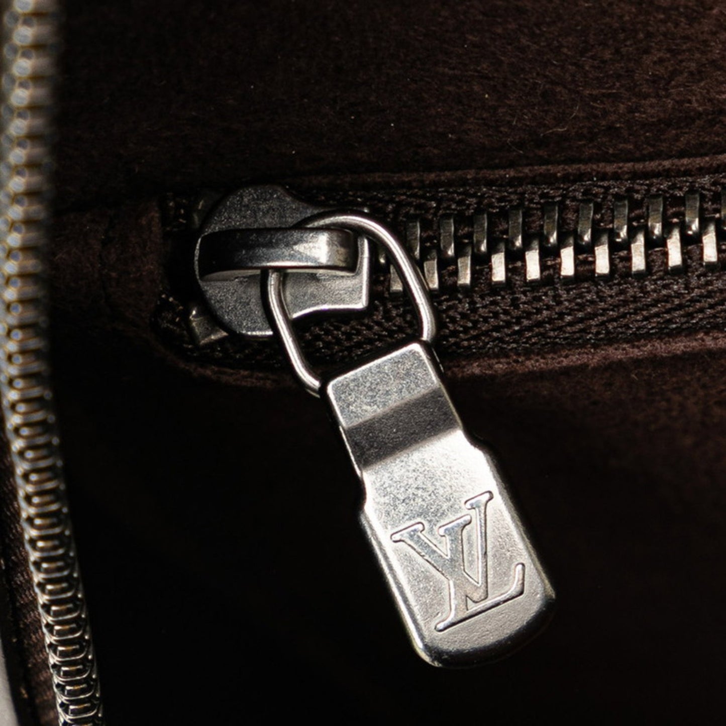 Louis Vuitton Pont Neuf, Brown, Leather, handbag