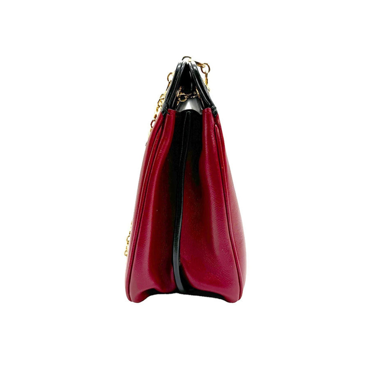 Gucci Marina, Red, Leather, shoulder
