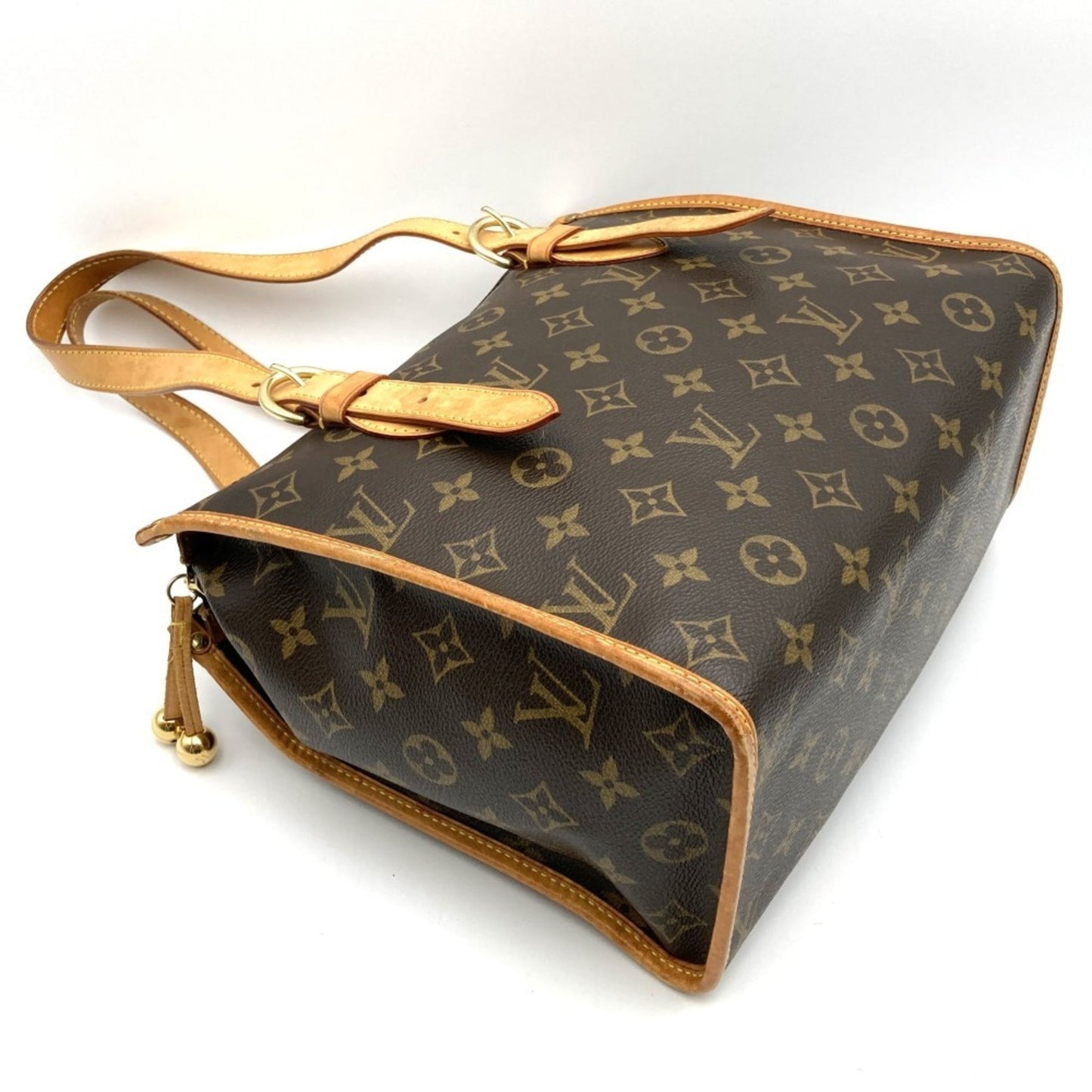 Louis Vuitton Popincourt, Brown, Canvas, tote