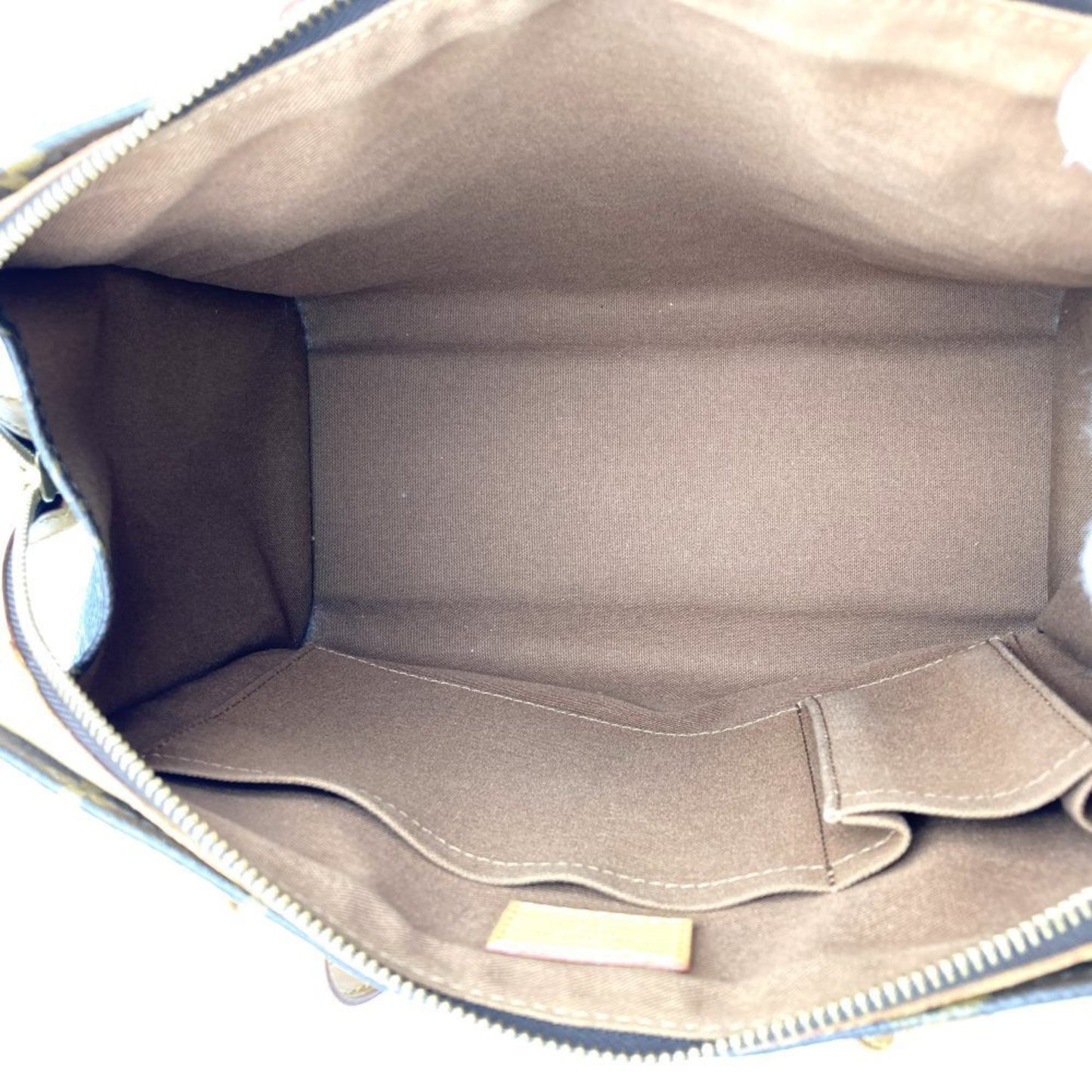 Louis Vuitton Popincourt, Brown, Canvas, tote