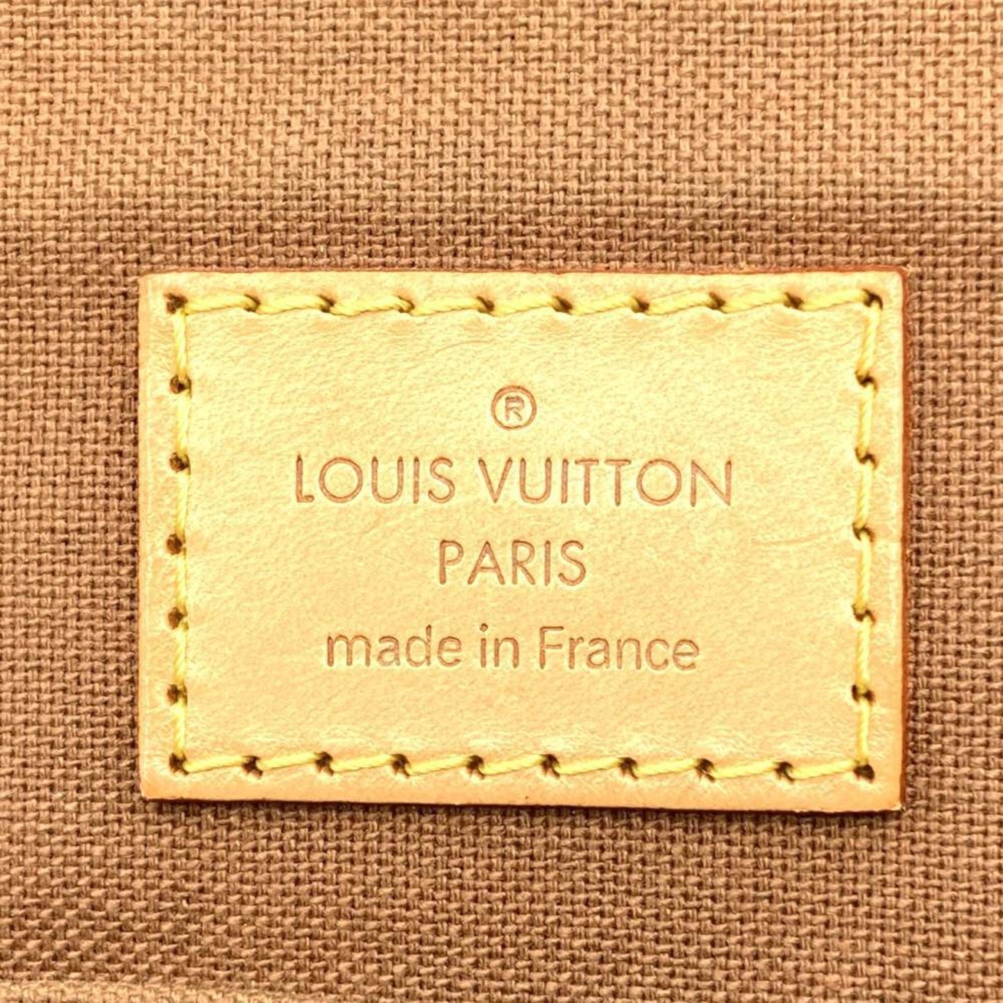 Louis Vuitton Popincourt, Brown, Canvas, tote