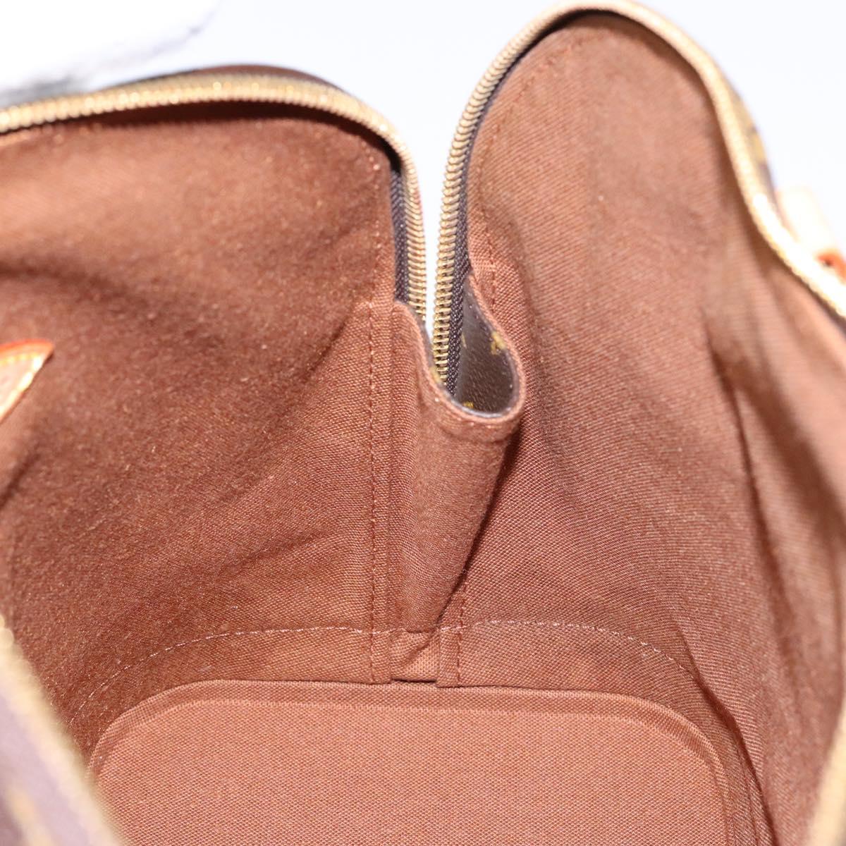 Louis Vuitton Alma, Brown, Canvas, handbag