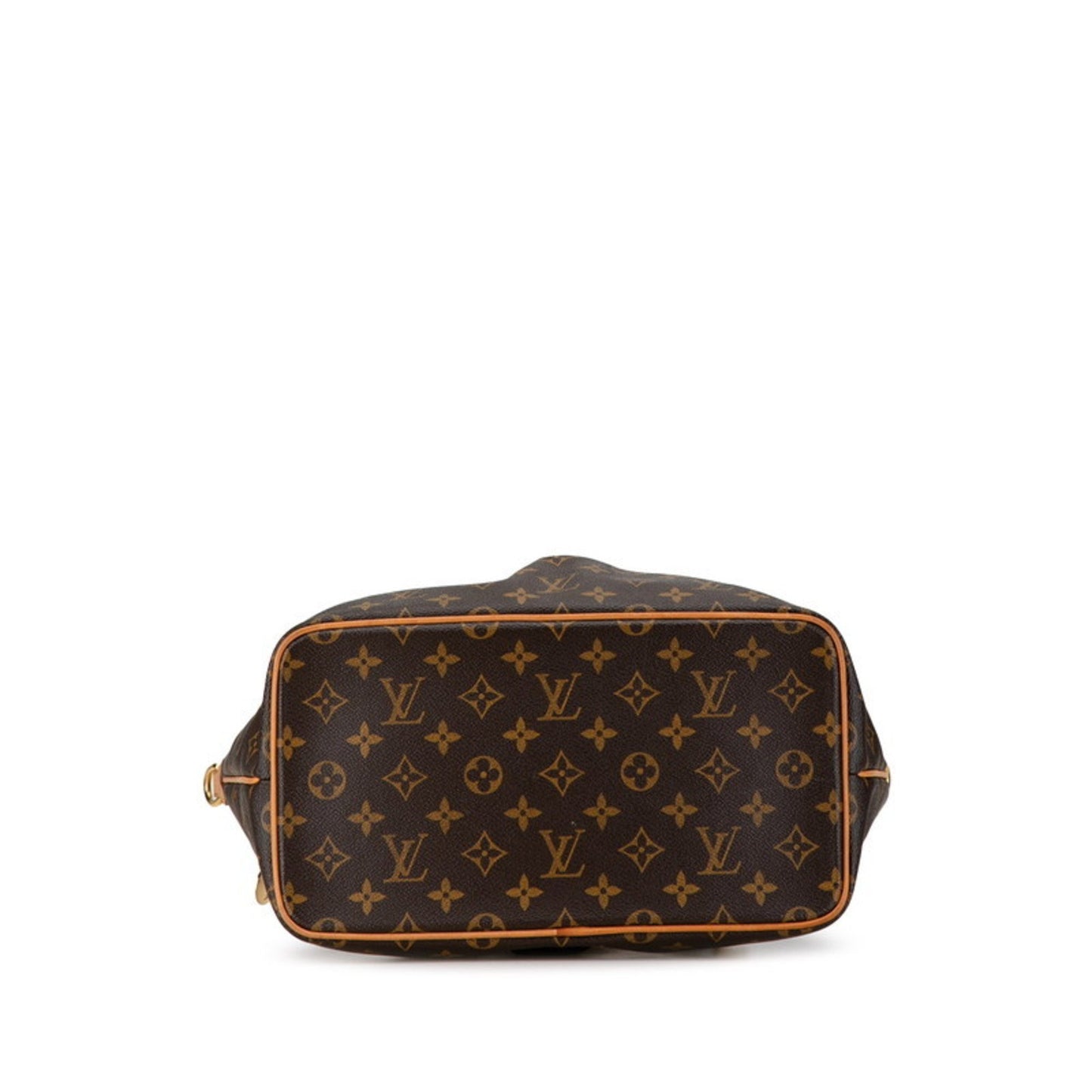 Louis Vuitton Palermo PM, Brown, Canvas, handbag